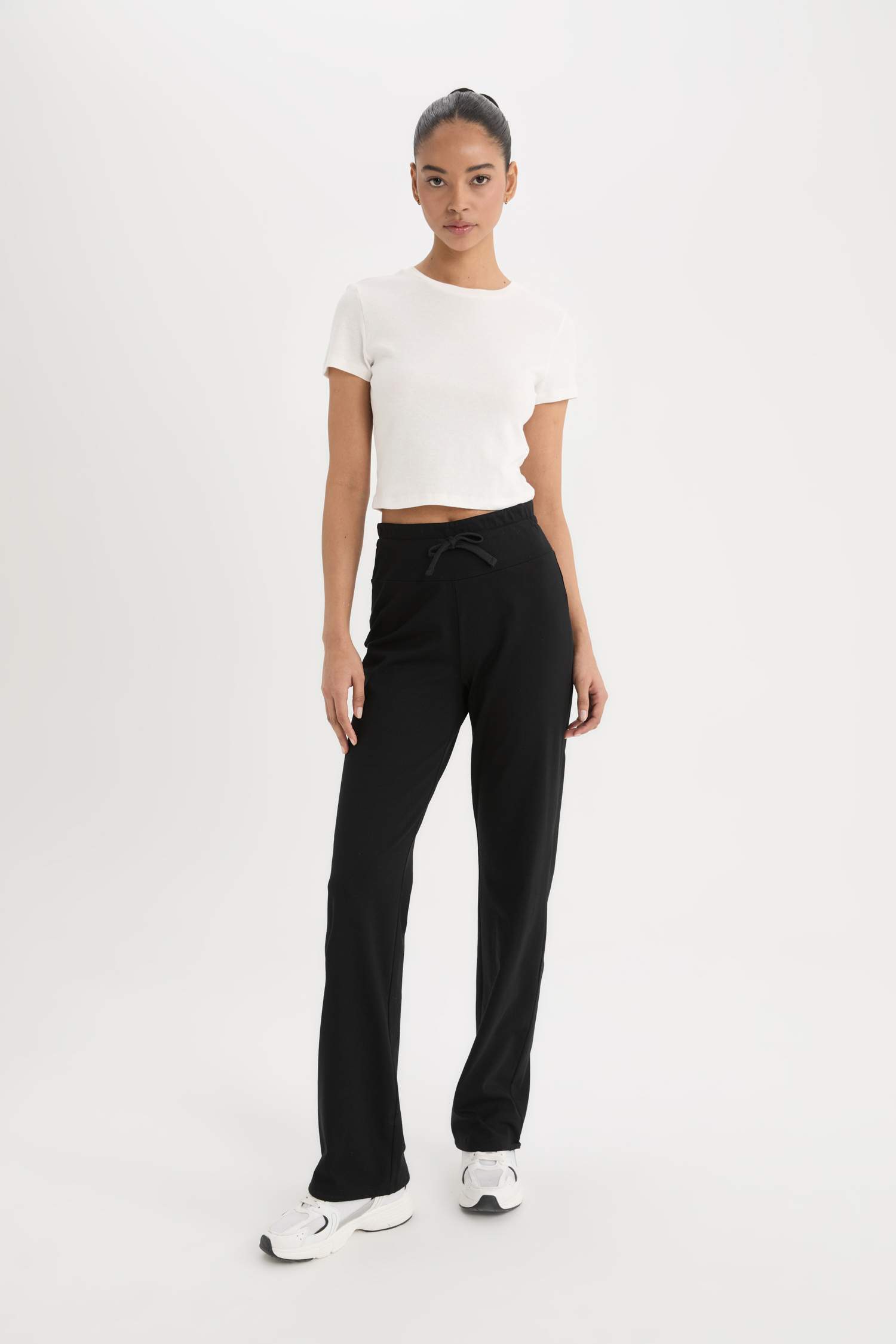 кең балақты шалбар пішімі бос аяқ Шалбар