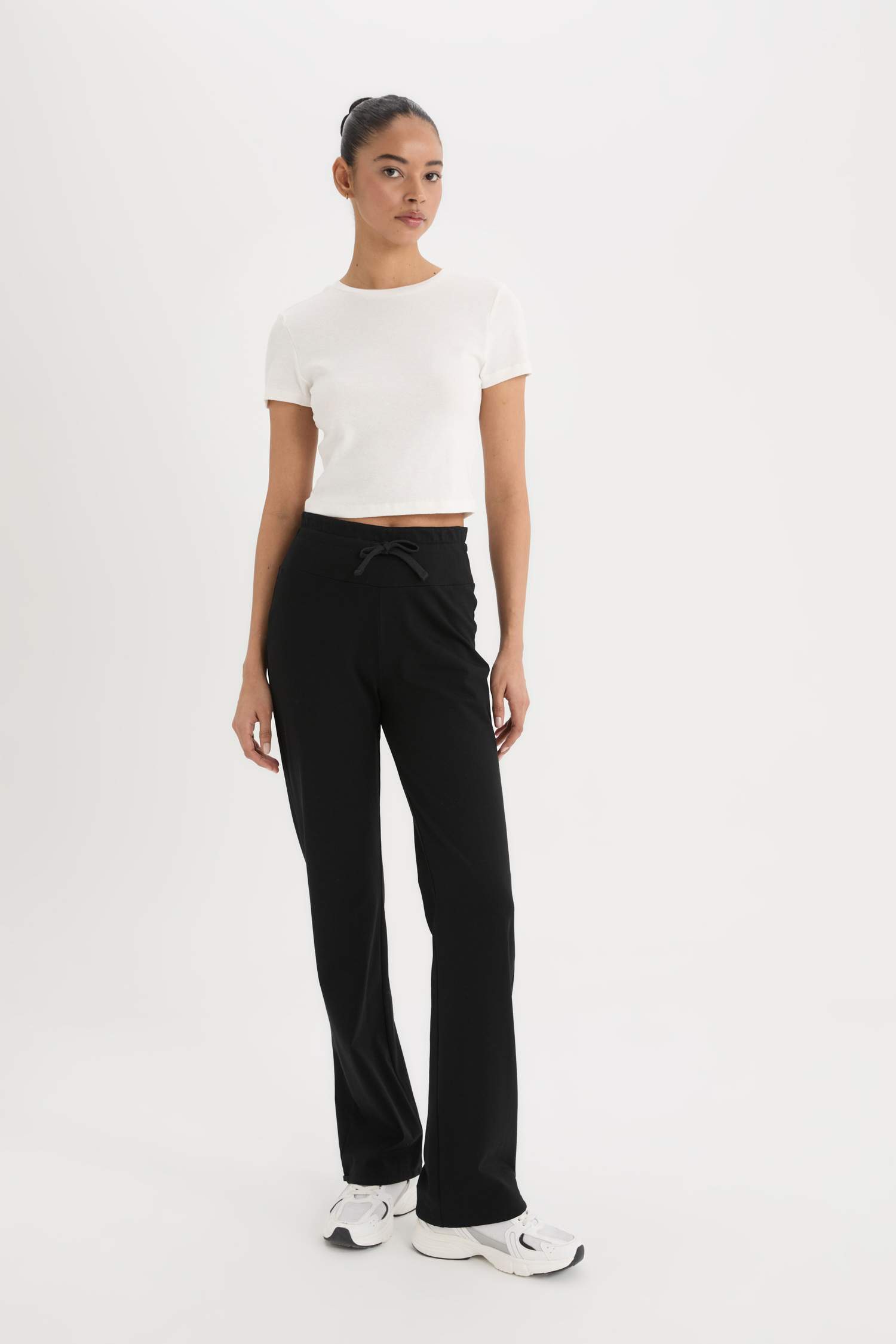 кең балақты шалбар пішімі бос аяқ Шалбар