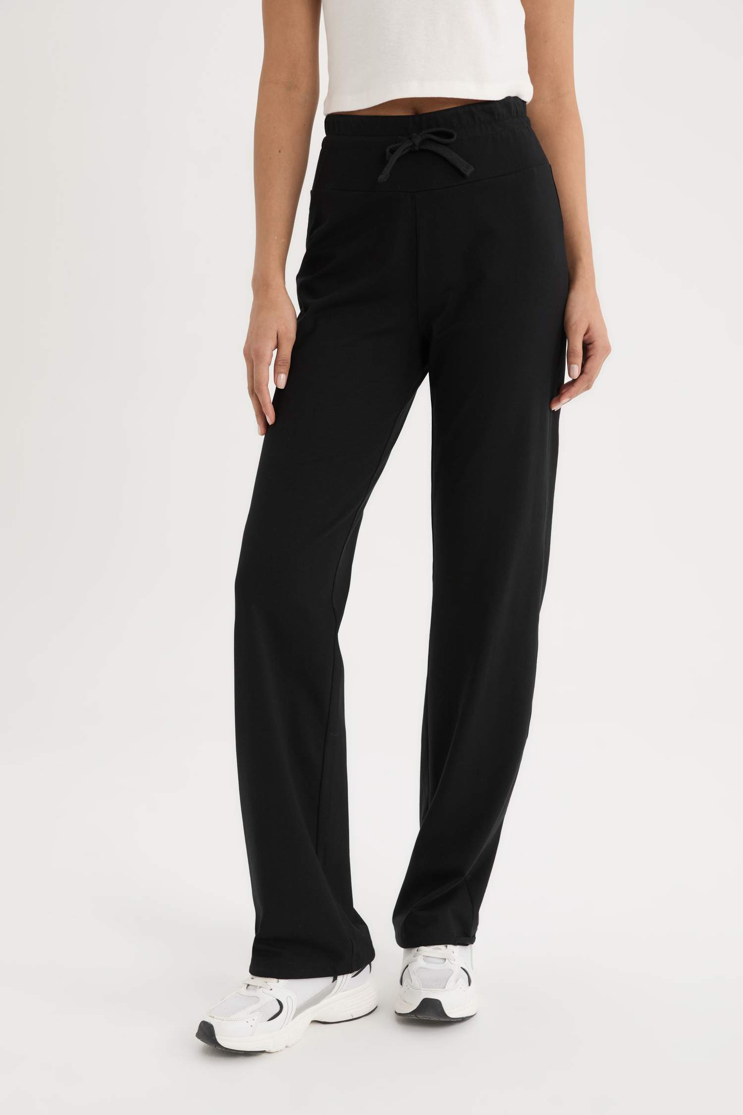 кең балақты шалбар пішімі бос аяқ Шалбар