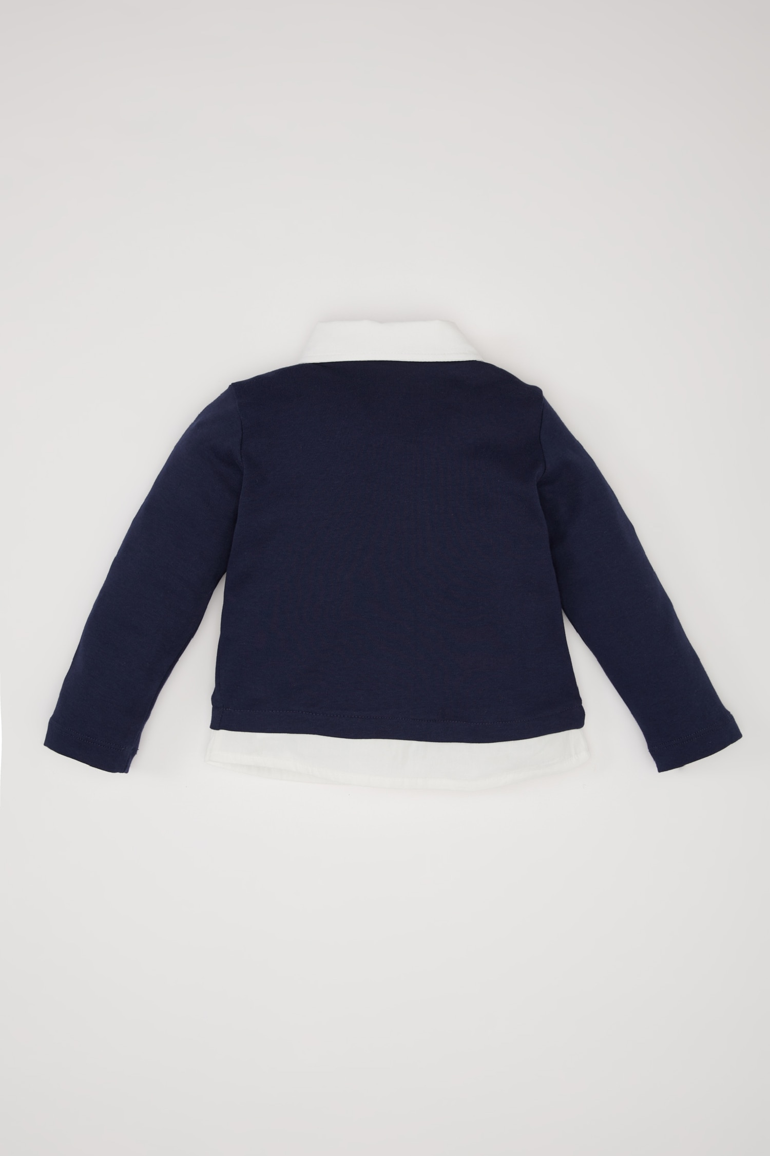 Baby Boy Shirt Collar Long Sleeve T-Shirt