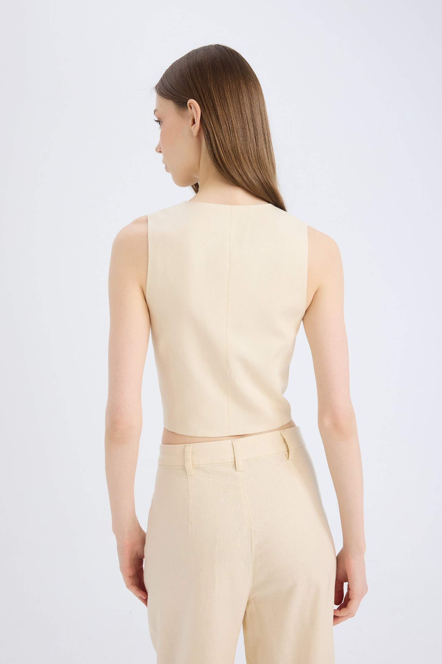 v жаға тафетта зығыр қоспасы Жилет