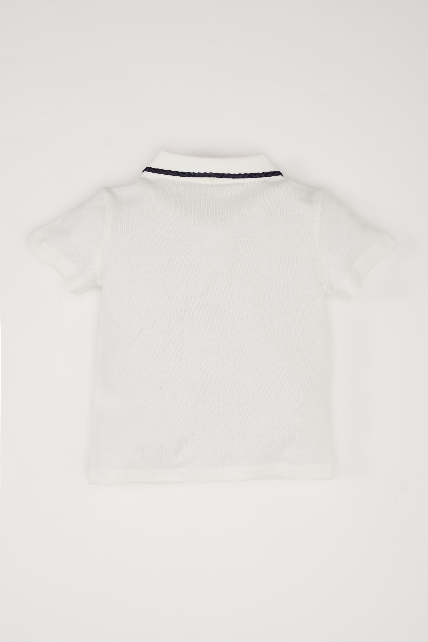 Erkek Bebek Polo Yaka Pike Kısa Kollu Tişört