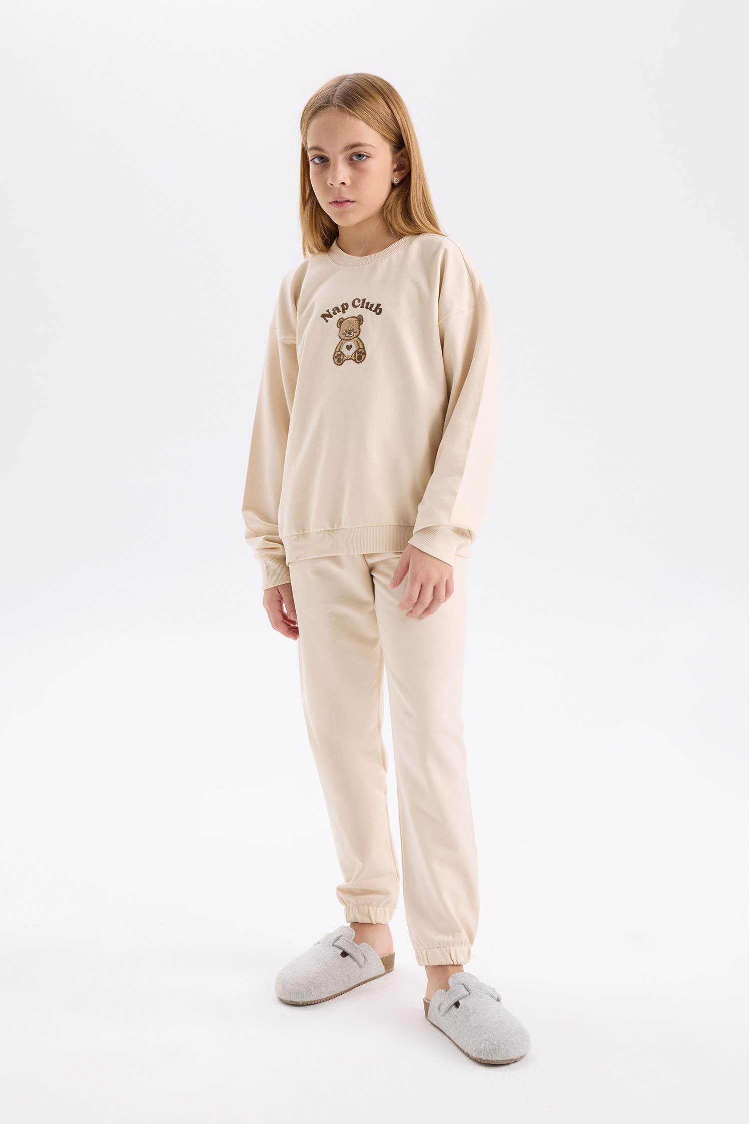 Girl Top Bottom 2 Piece Pajama Set