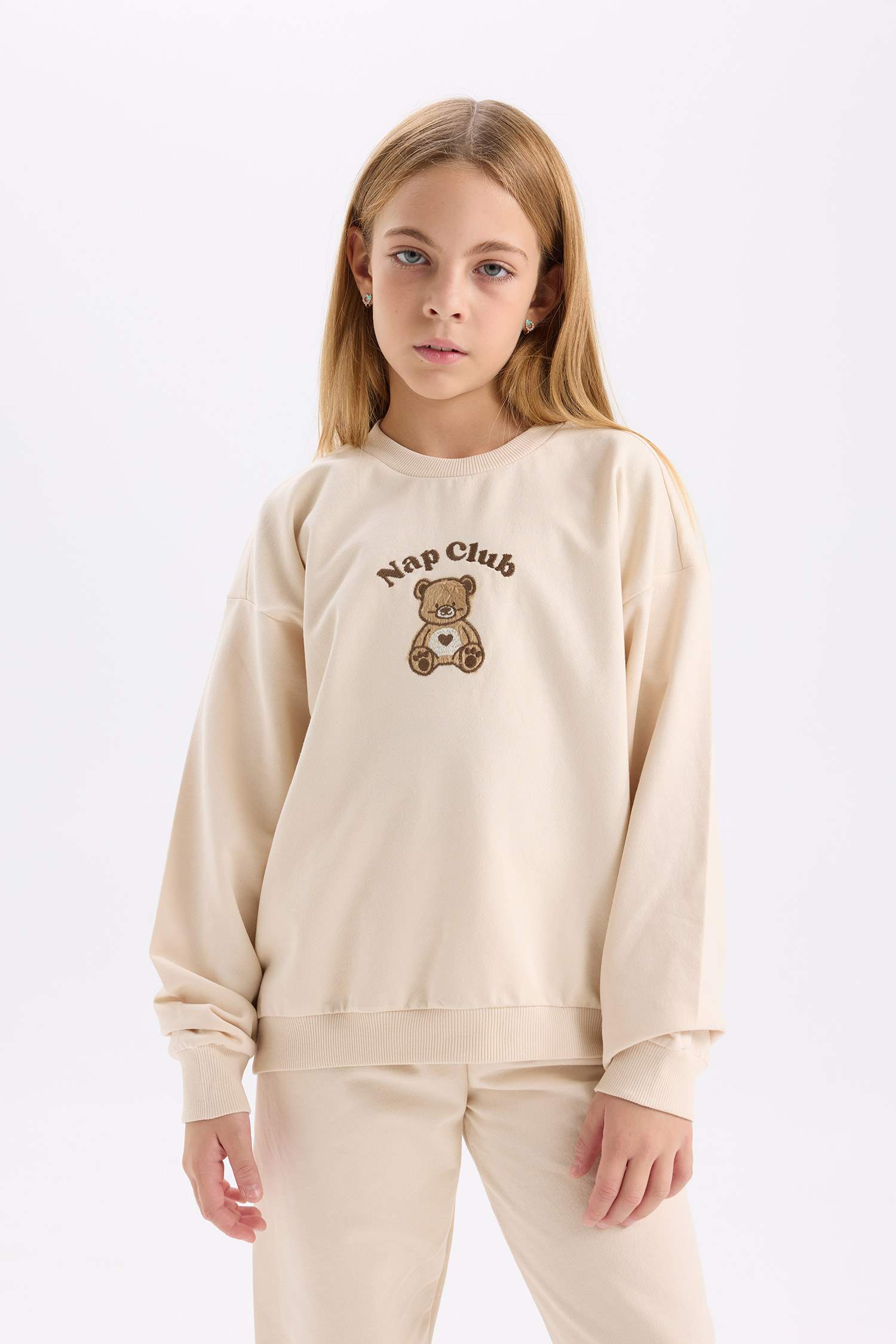 Girl Top Bottom 2 Piece Pajama Set