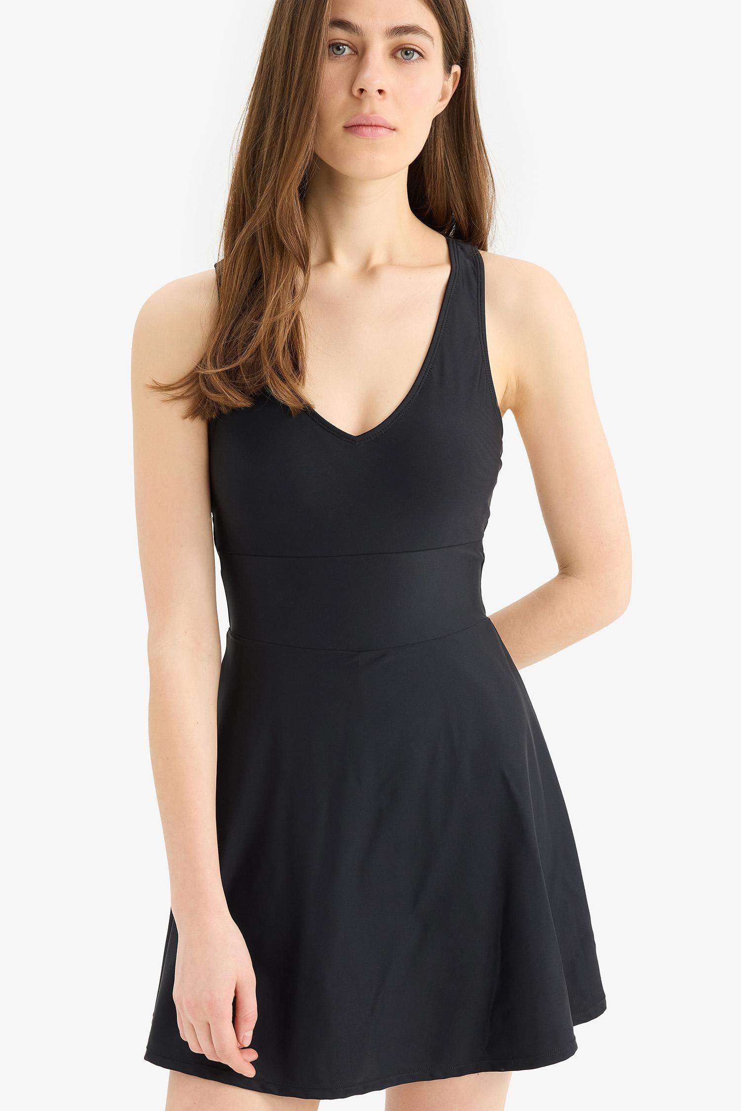 DeFactoFit Short Skirted Sports Swimsuit