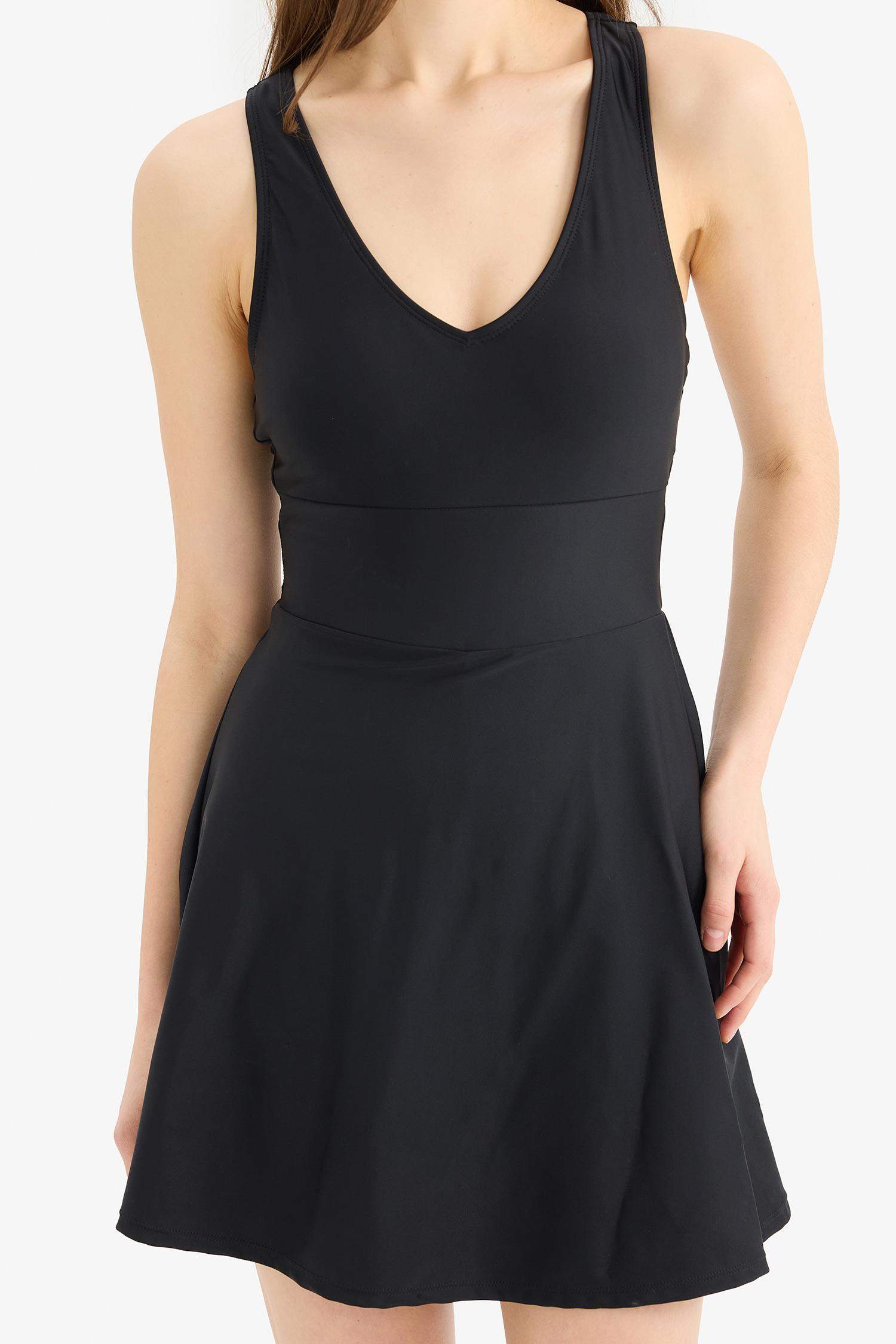 DeFactoFit Short Skirted Sports Swimsuit