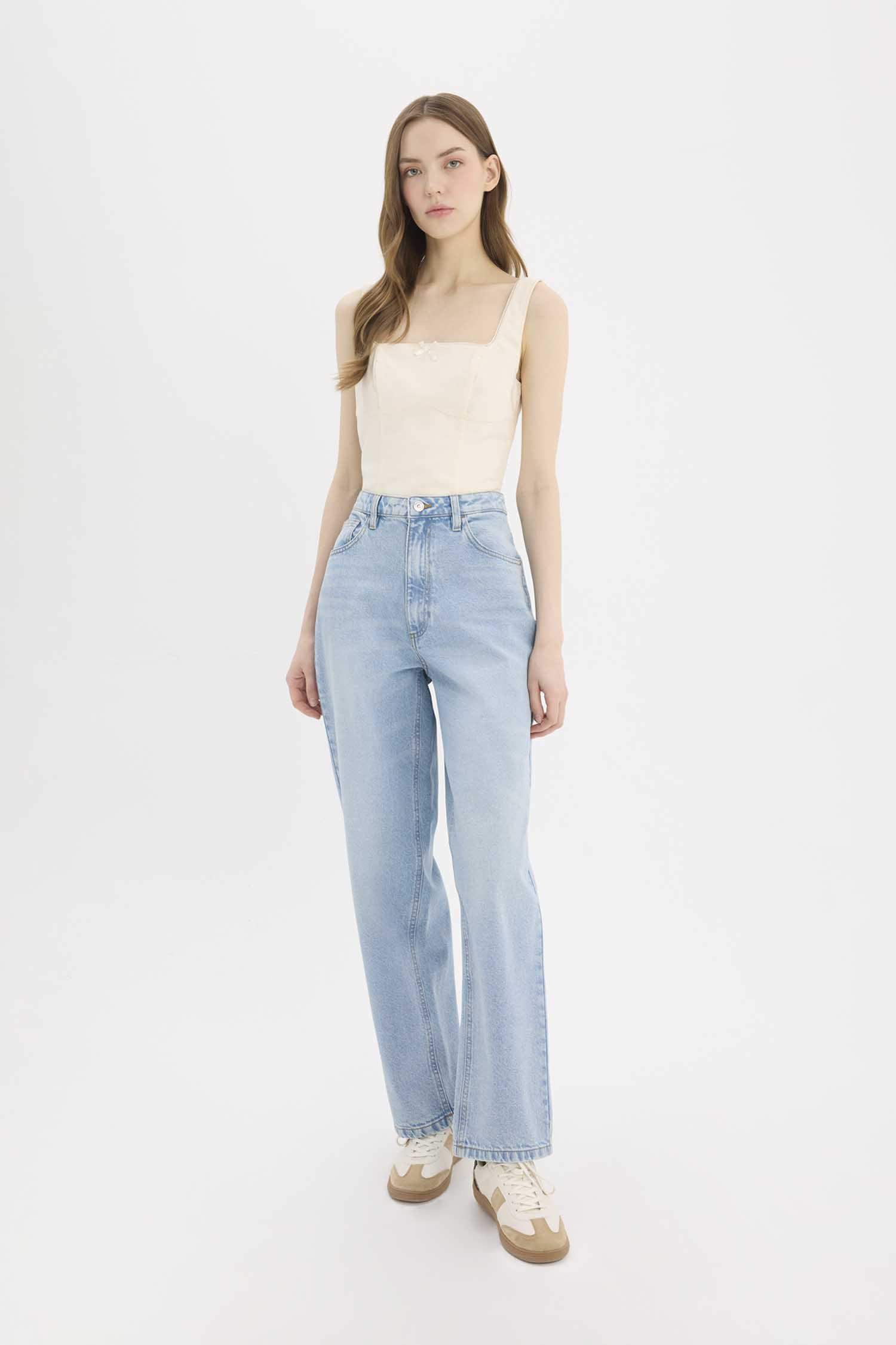 багги деним Шалбар