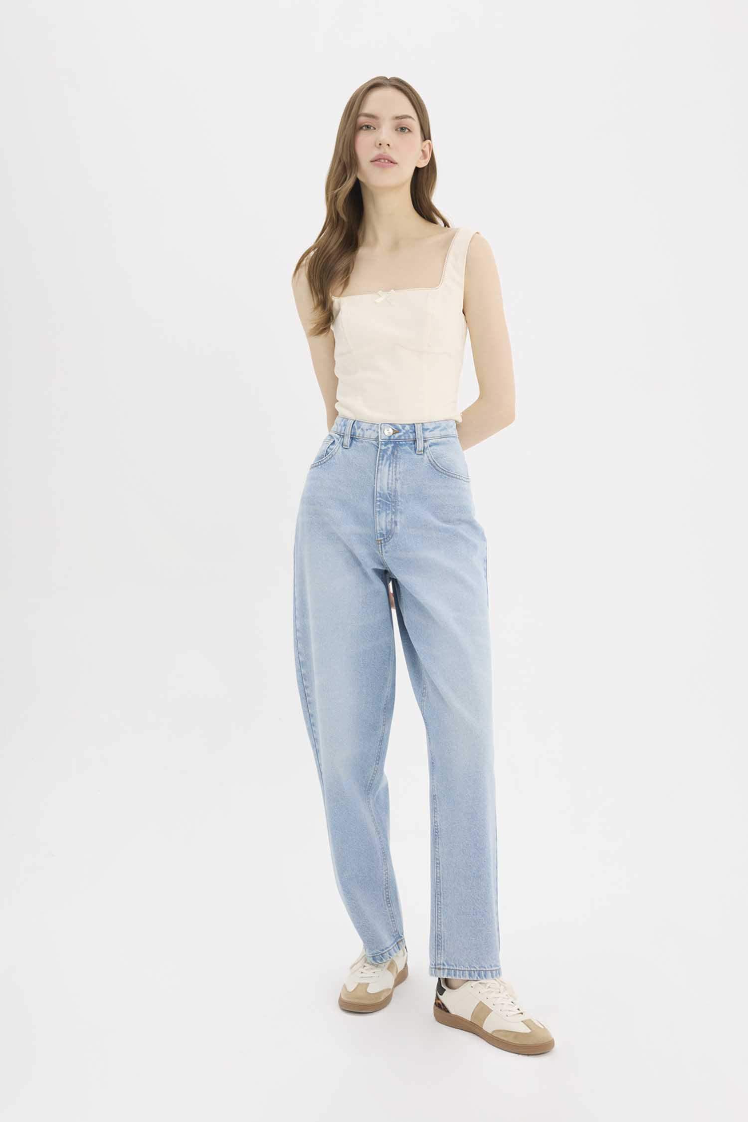 багги деним Шалбар