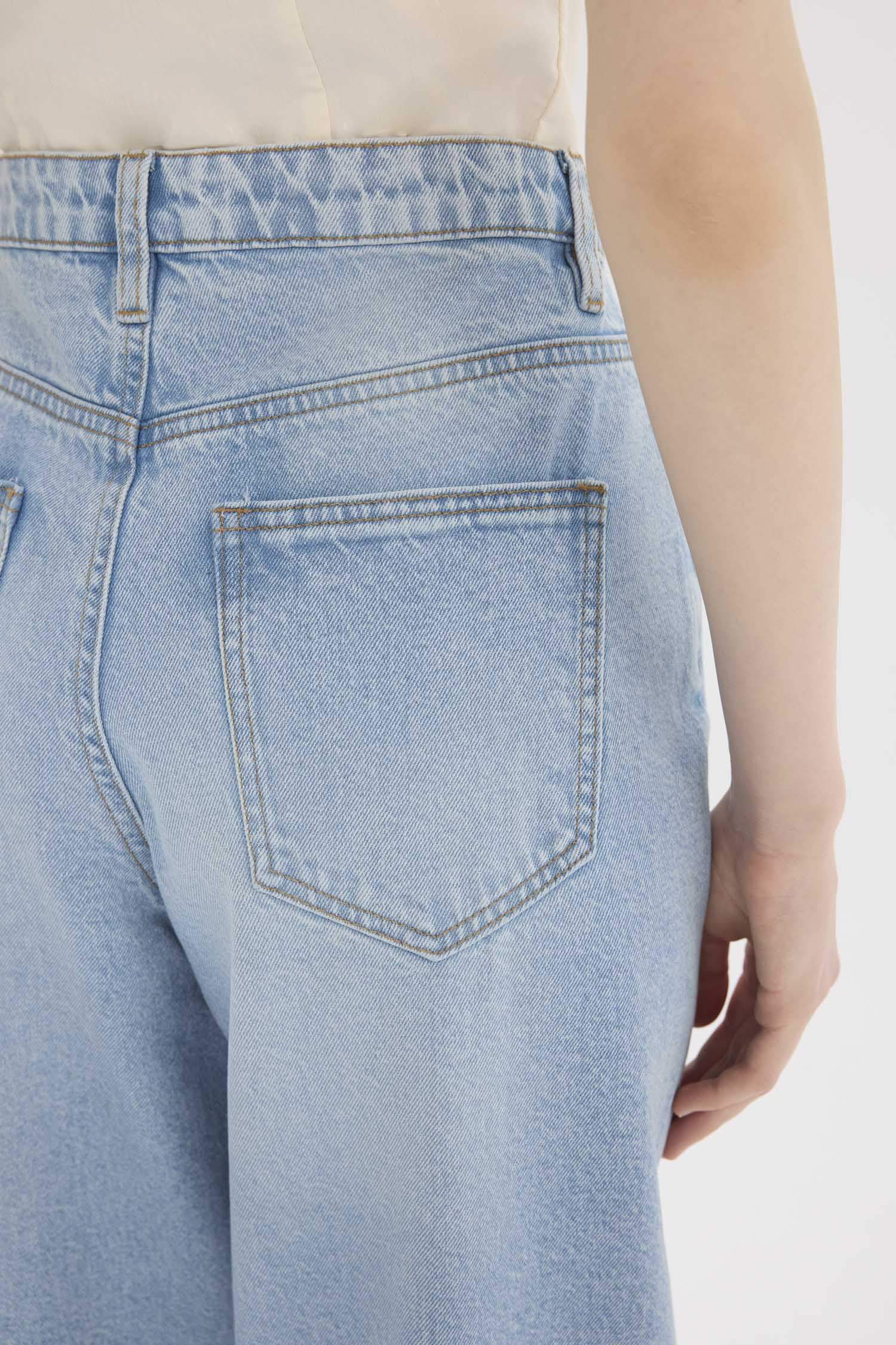 багги деним Шалбар