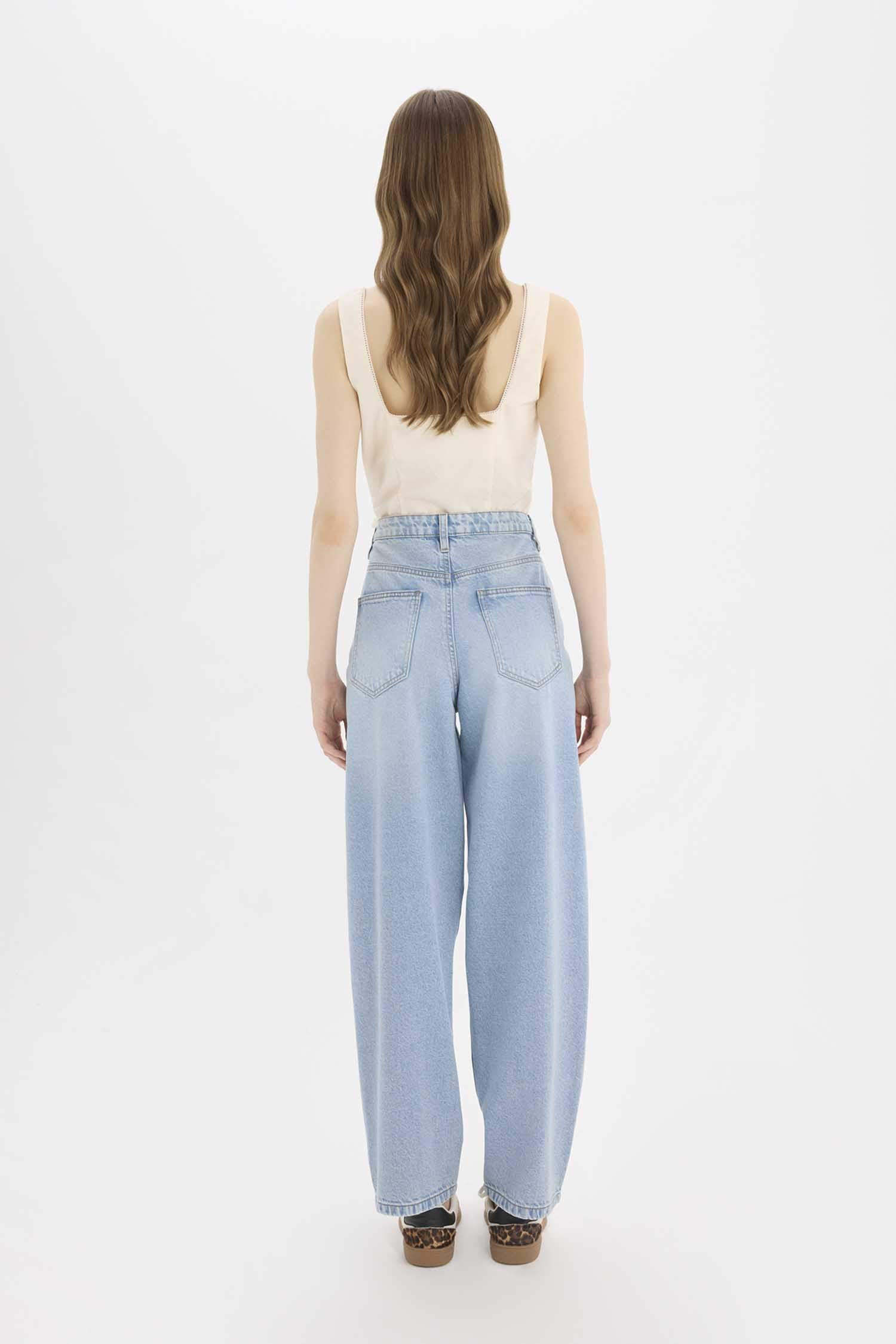 багги деним Шалбар