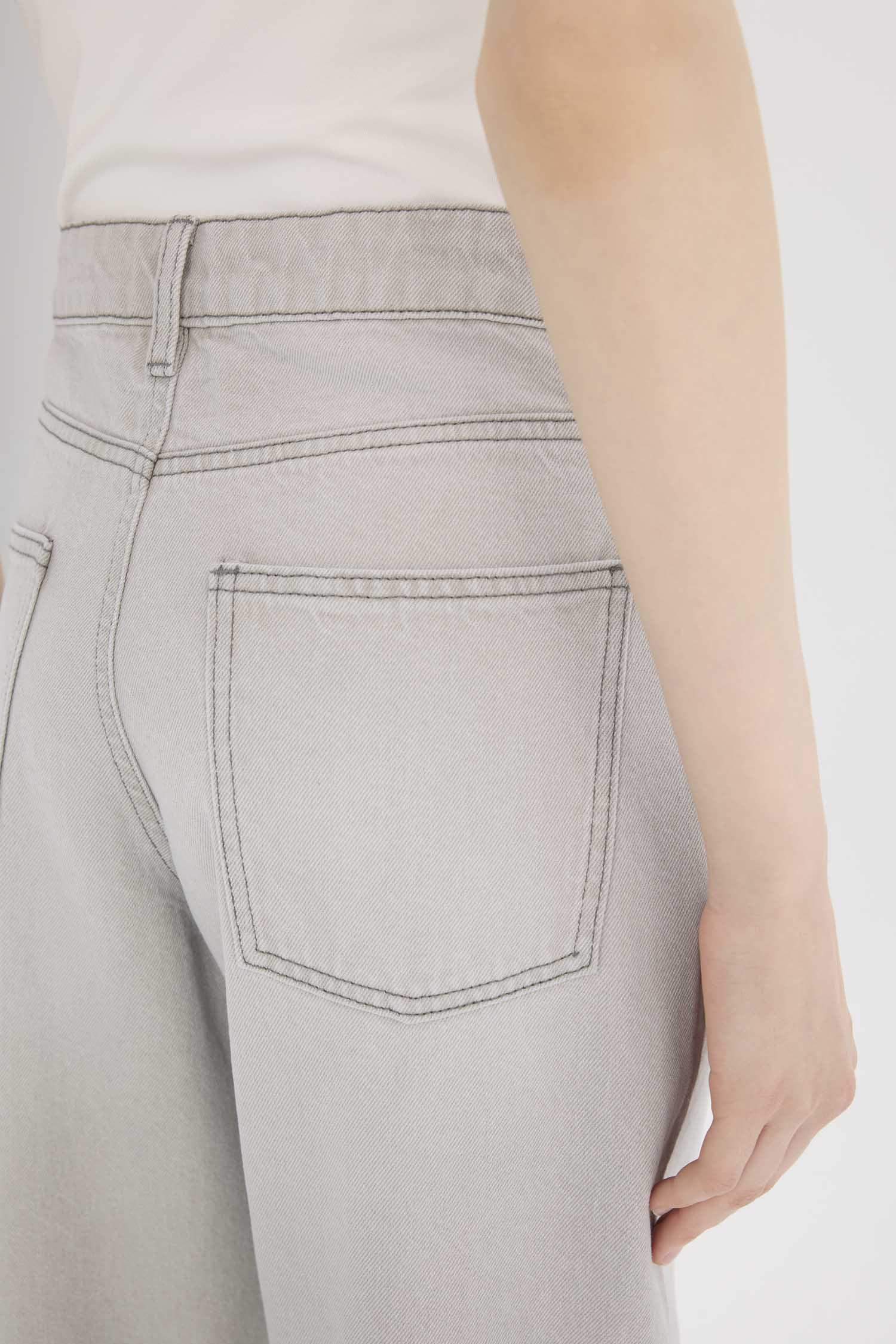 релакс пішімі деним турн ап Шалбар