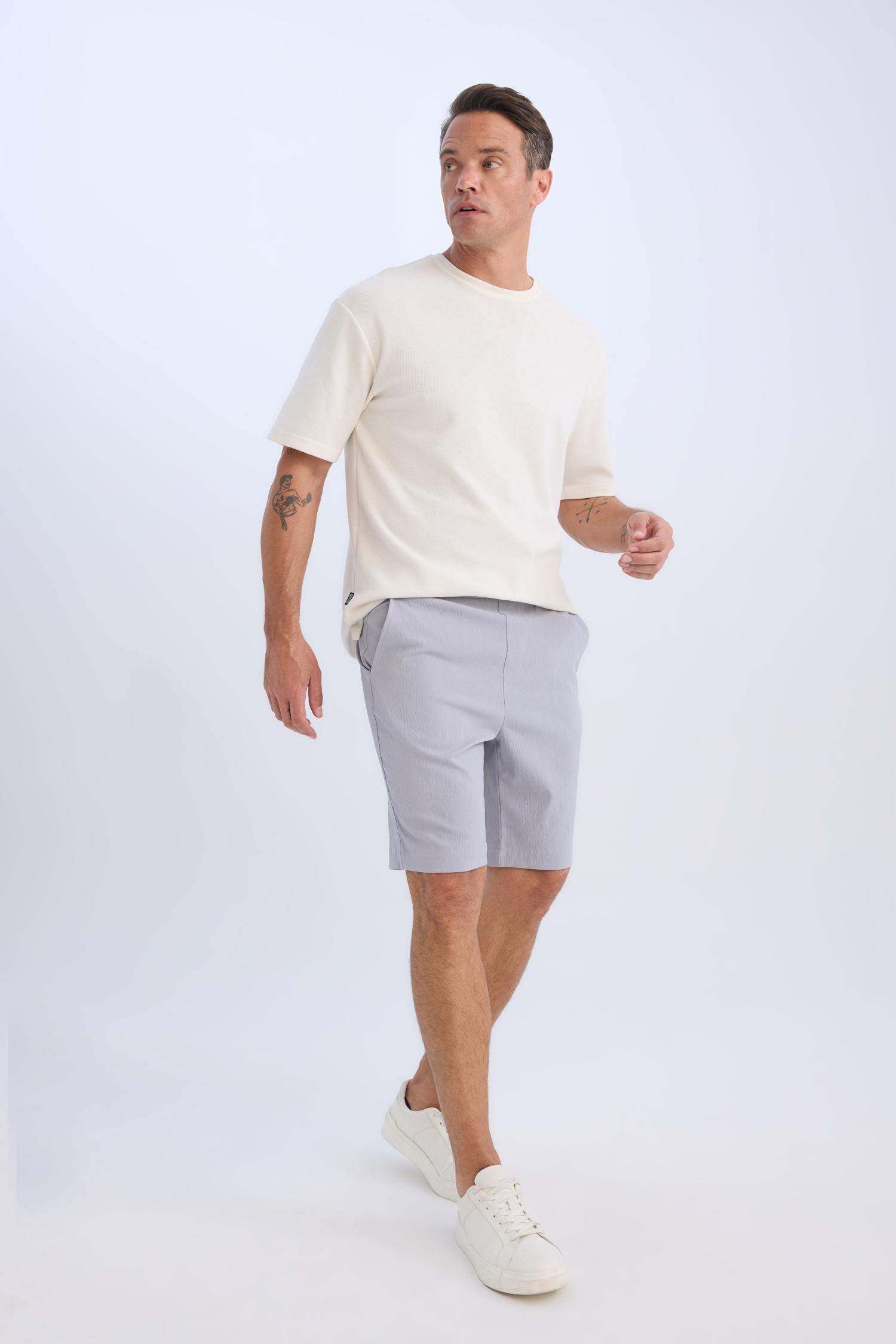 Regular Fit Bermuda Shorts