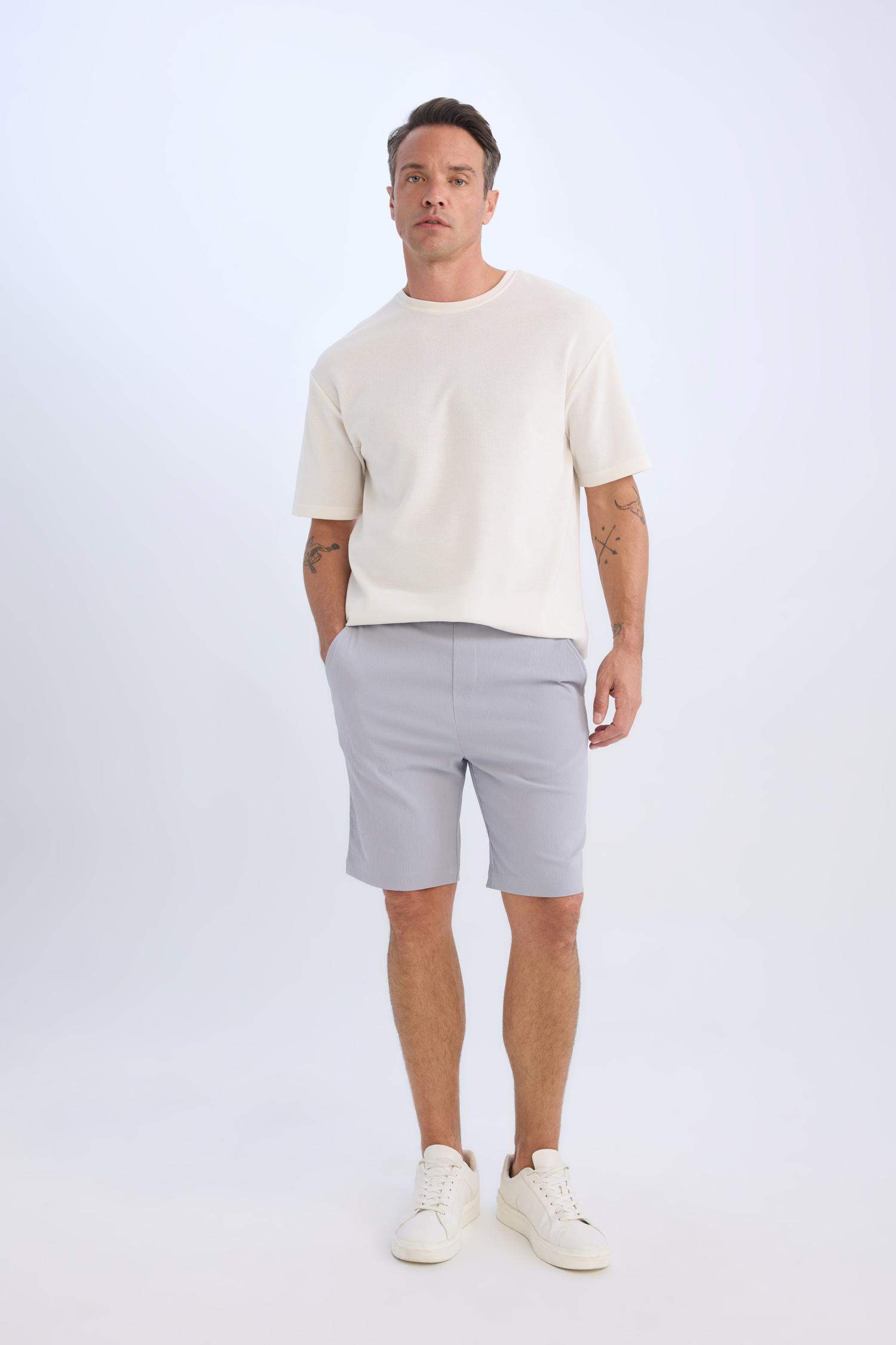 Regular Fit Bermuda Shorts