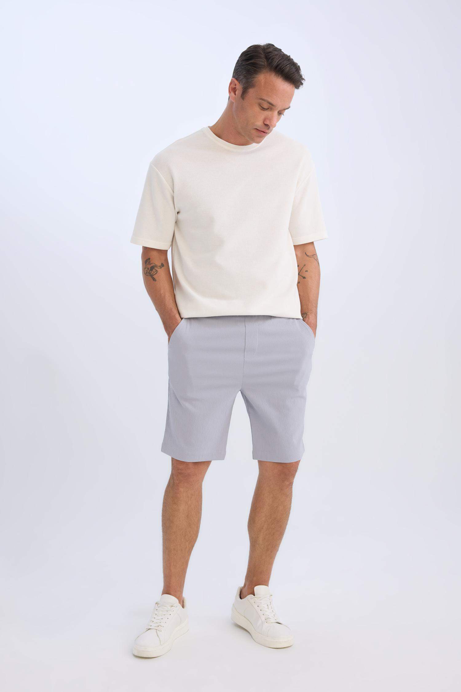 Regular Fit Bermuda Shorts