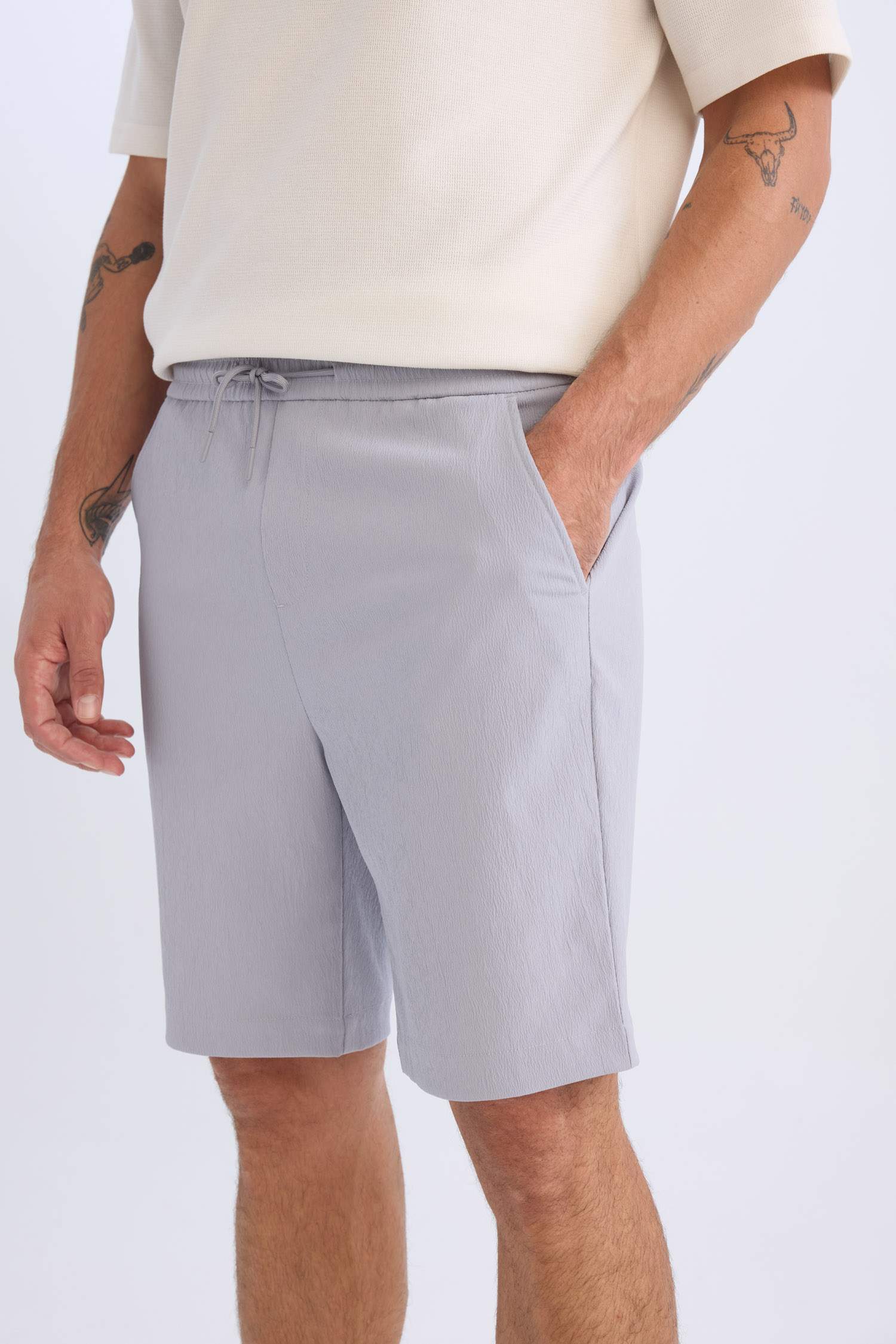 Regular Fit Bermuda Shorts