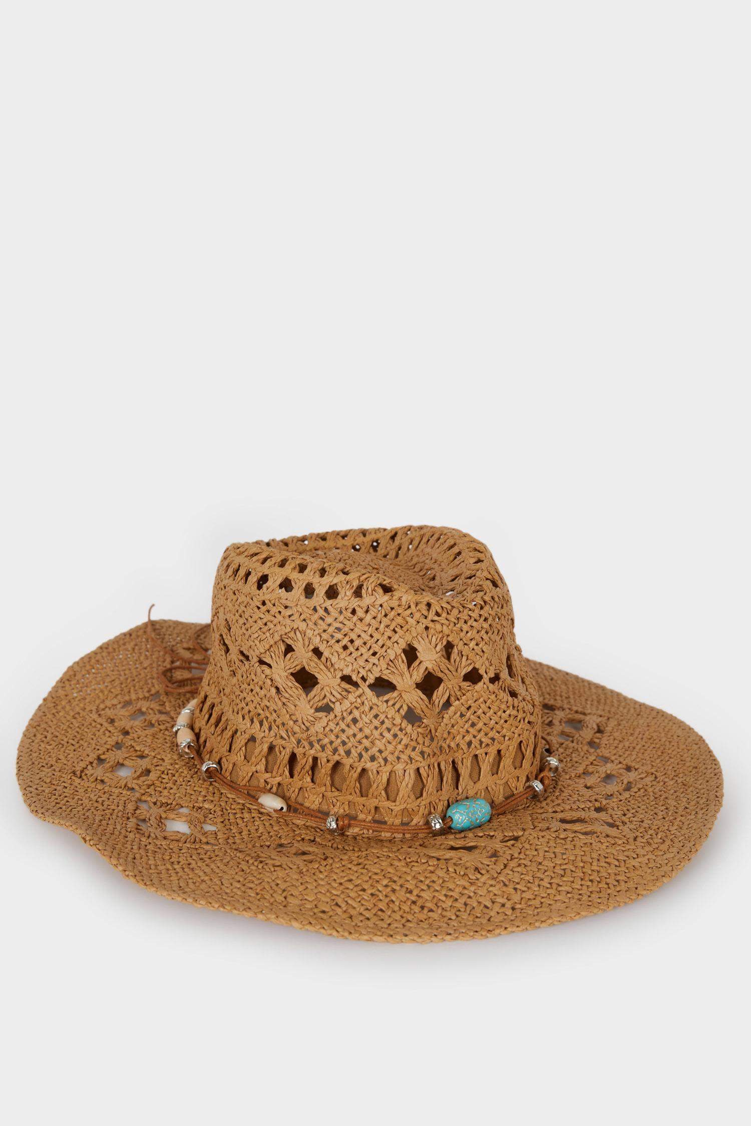 Женская соломенная шляпа