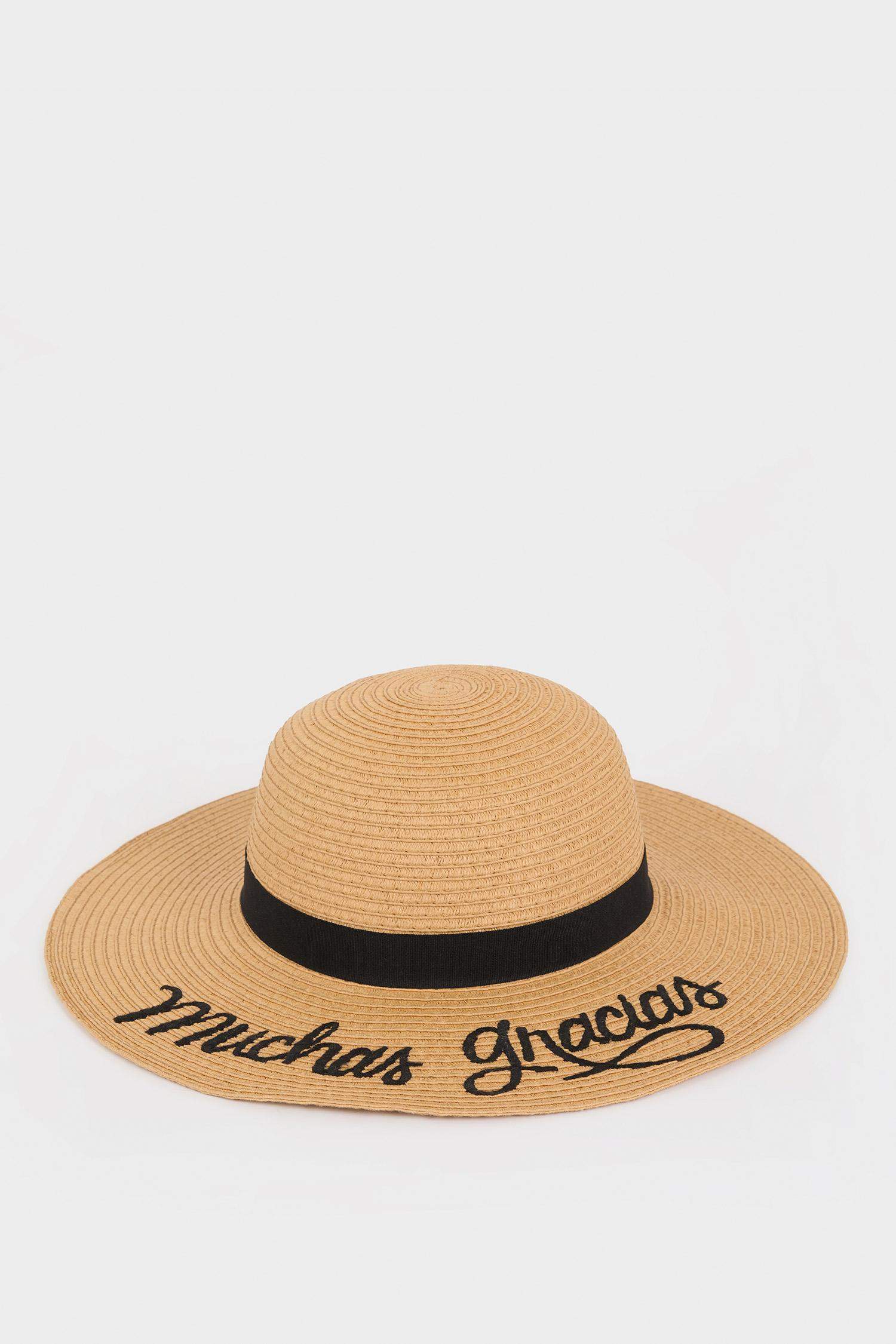 Женская соломенная шляпа