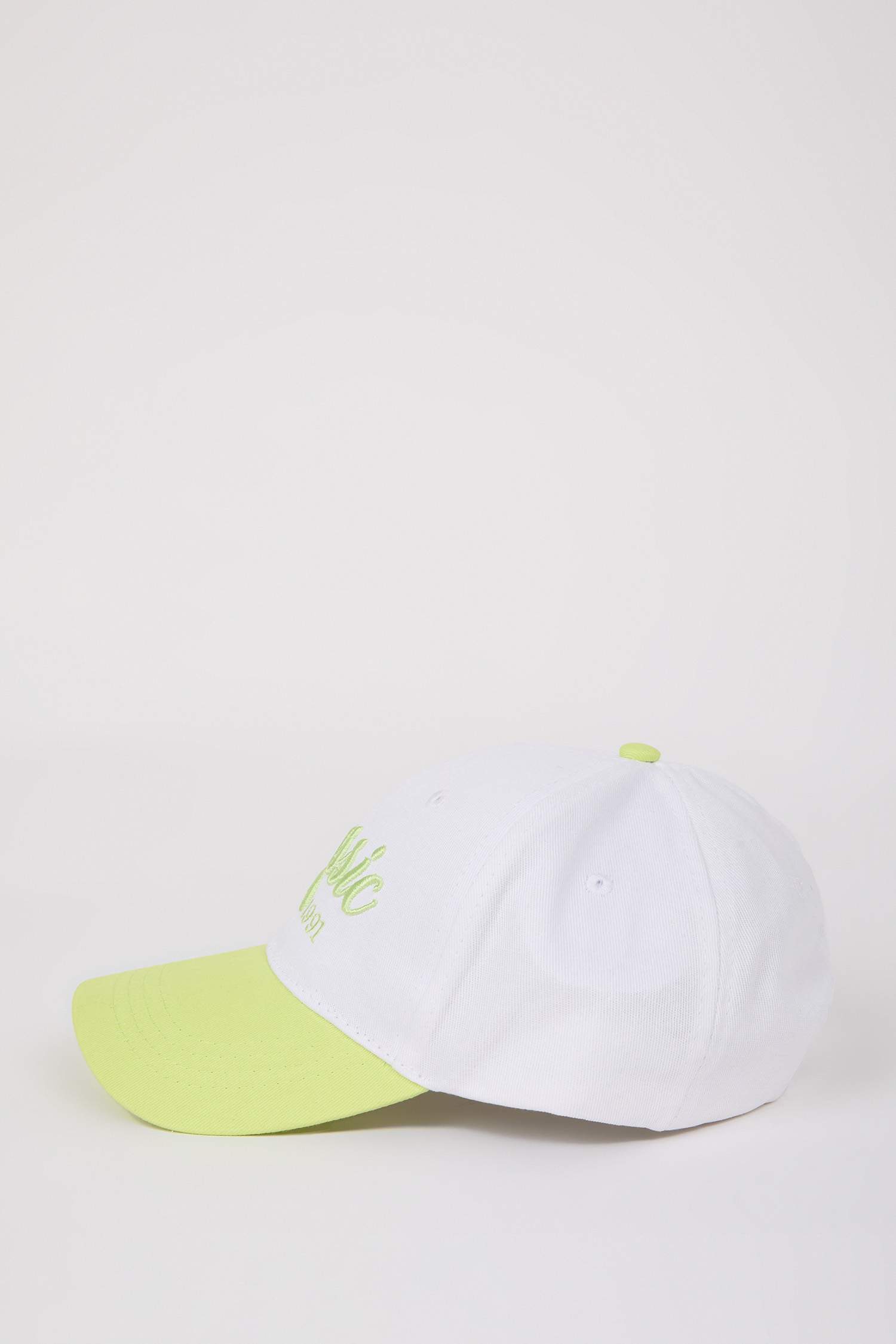 Kadın Etiket Baskılı Dokuma Beyzbol Basketbol Şapkası