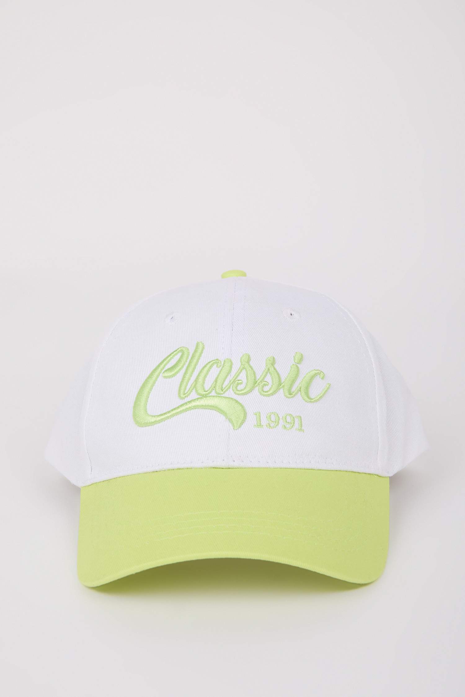 Kadın Etiket Baskılı Dokuma Beyzbol Basketbol Şapkası