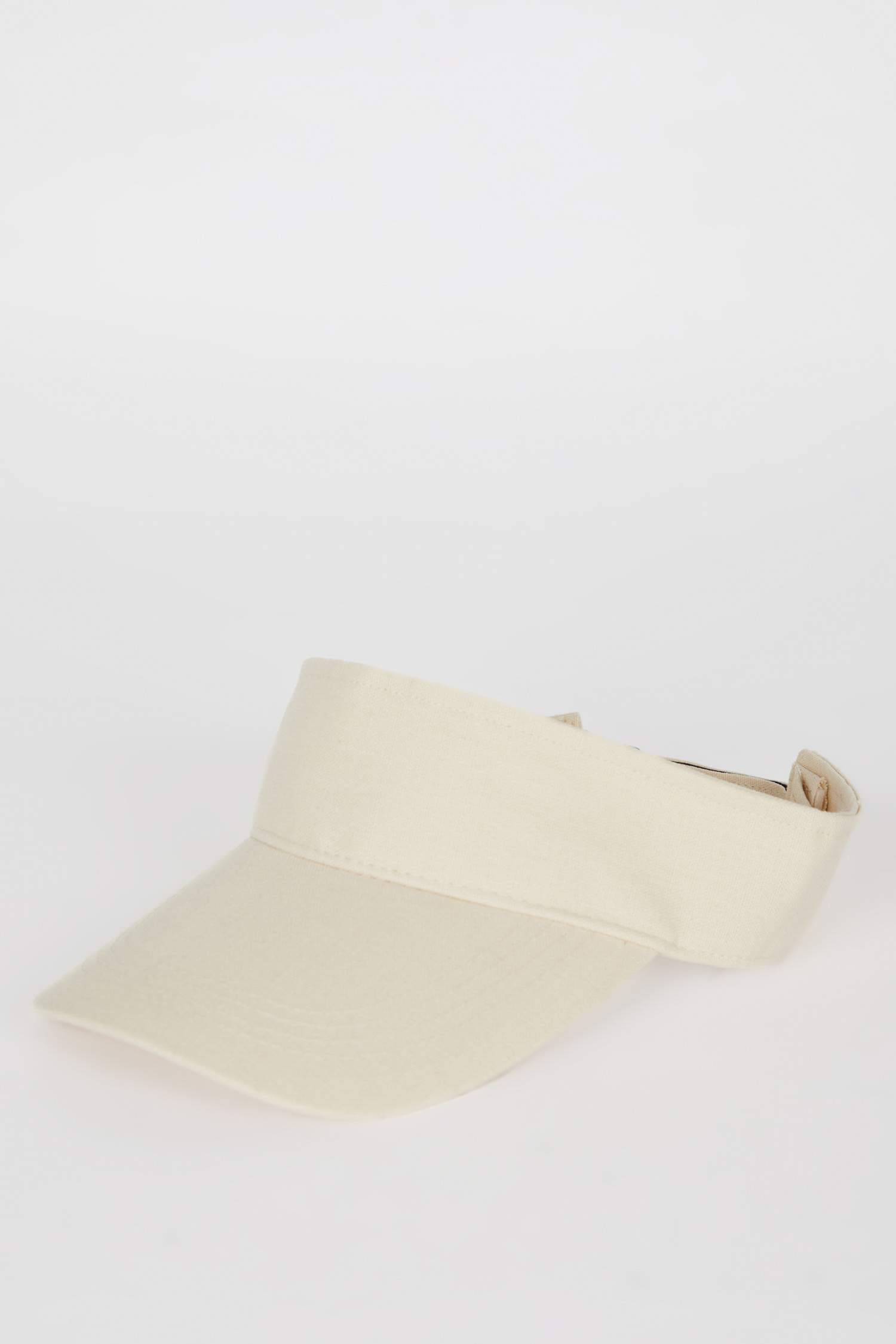 Kadın Keten Vizör Şapka