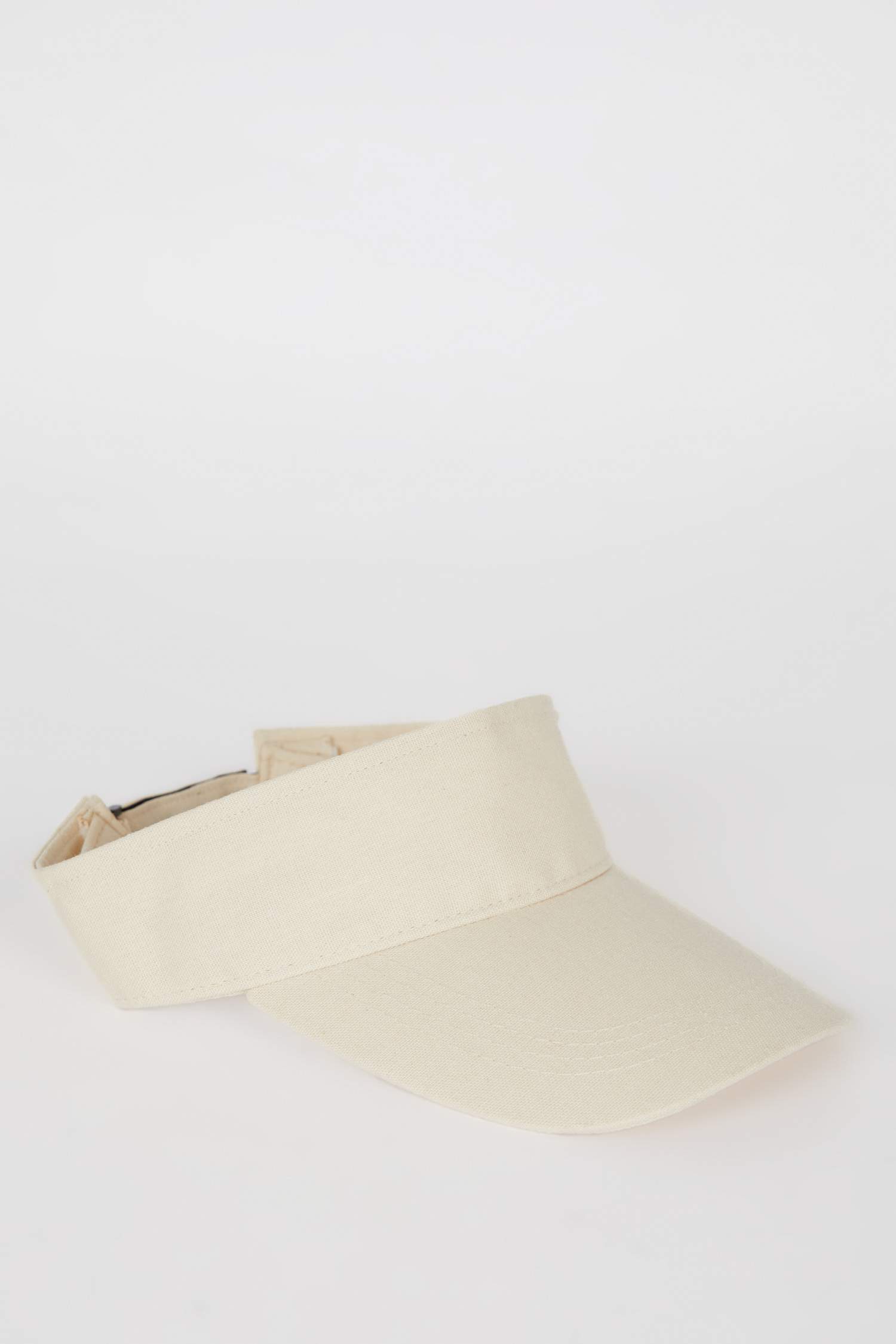 Kadın Keten Vizör Şapka