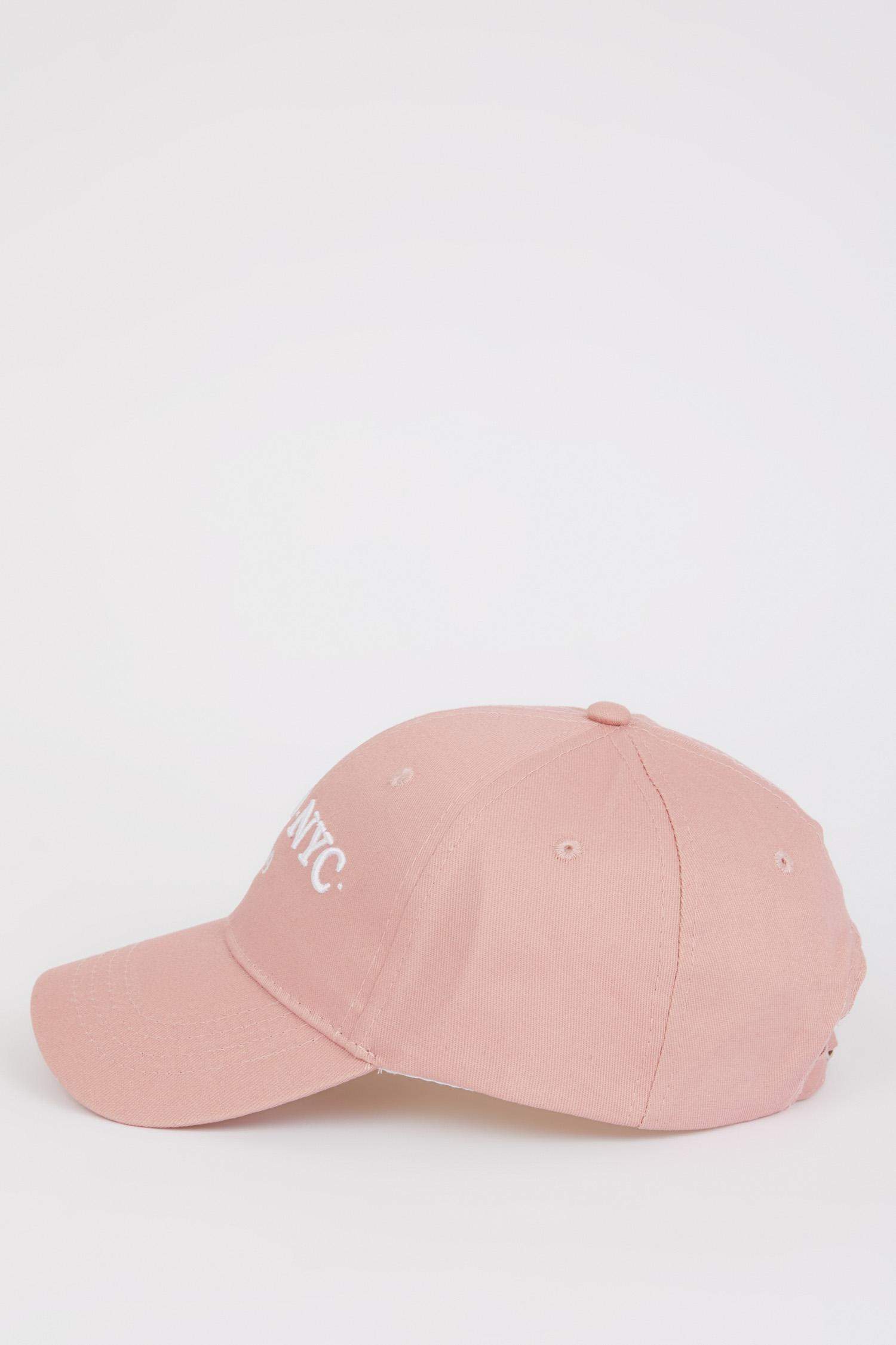 Kadın Etiket Baskılı Dokuma Beyzbol Basketbol Şapkası