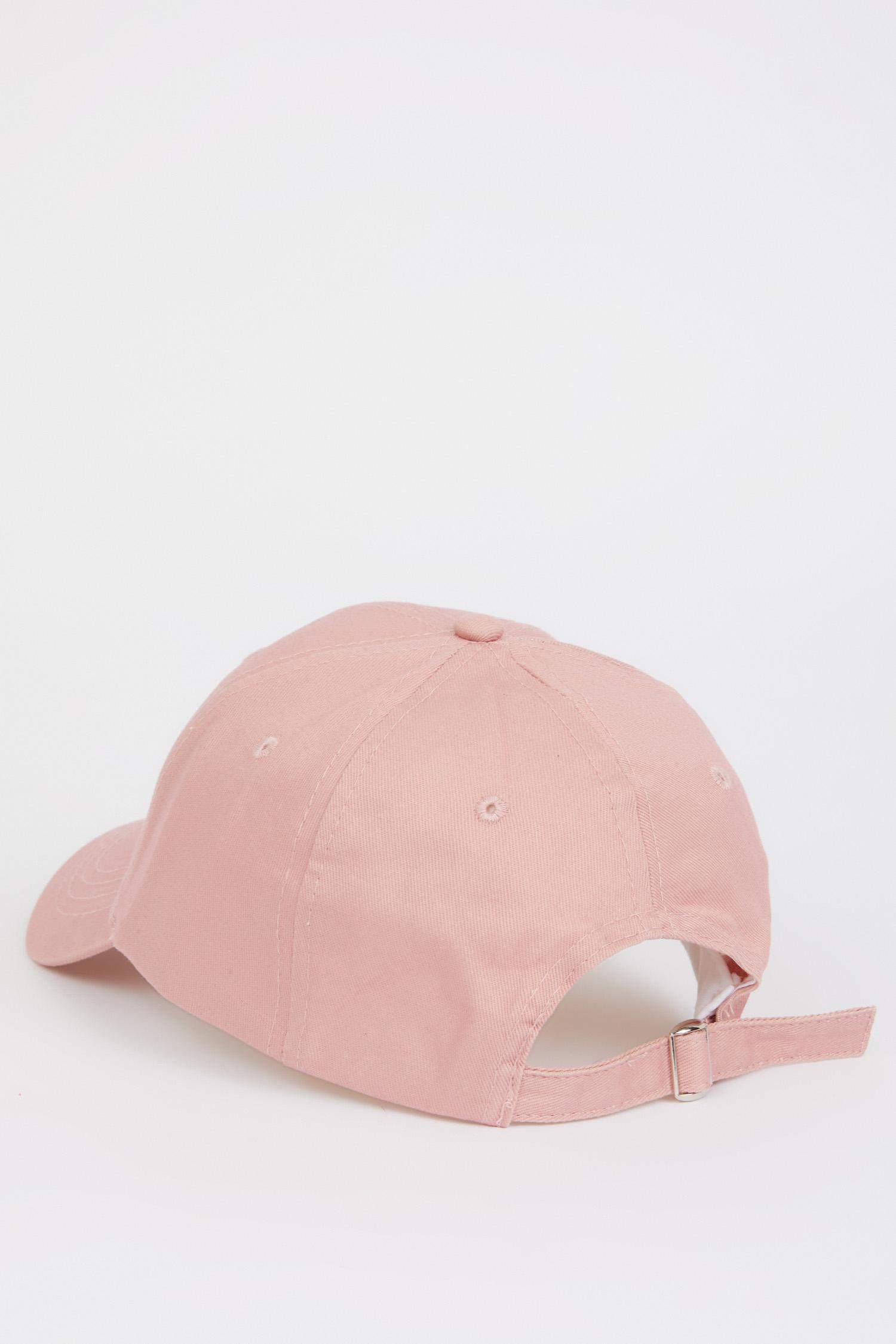 Kadın Etiket Baskılı Dokuma Beyzbol Basketbol Şapkası