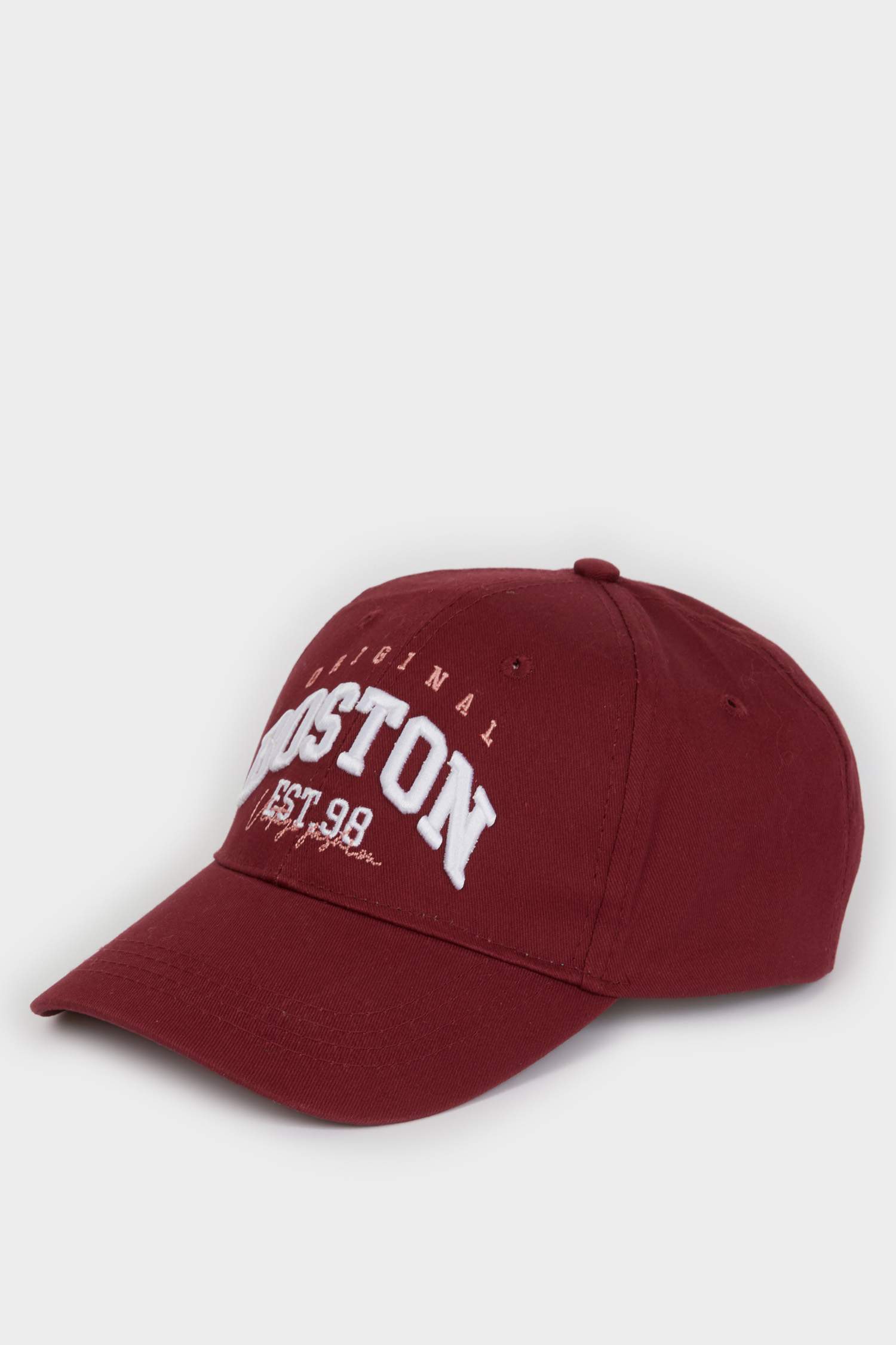 Kadın Etiket Baskılı Dokuma Beyzbol Basketbol Şapkası