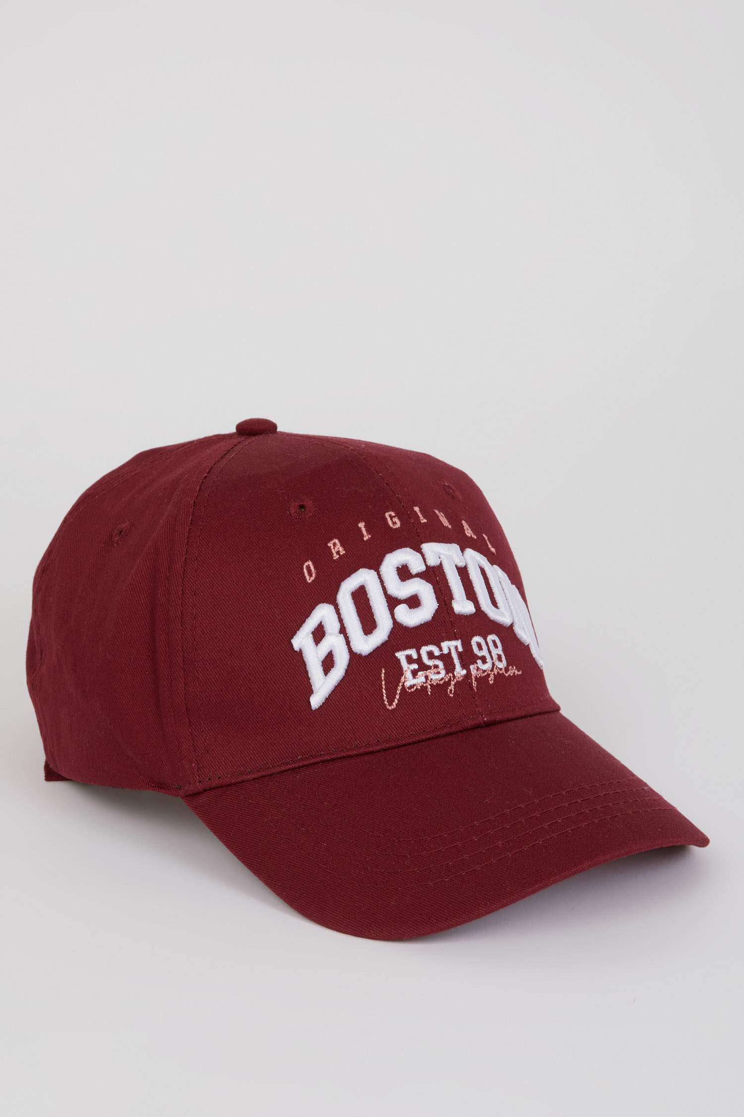 Kadın Etiket Baskılı Dokuma Beyzbol Basketbol Şapkası