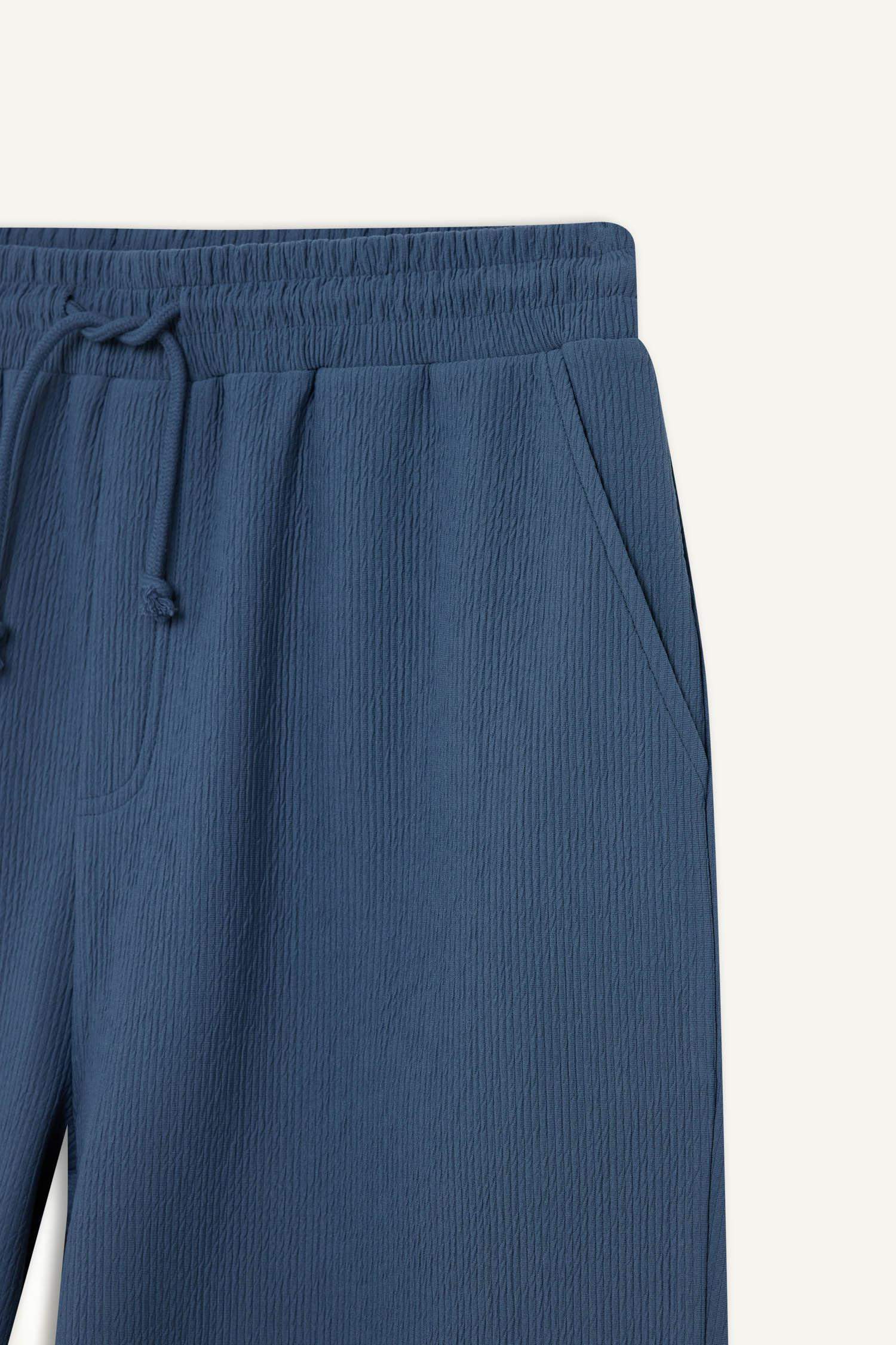 Regular Fit Düz Paça Şort