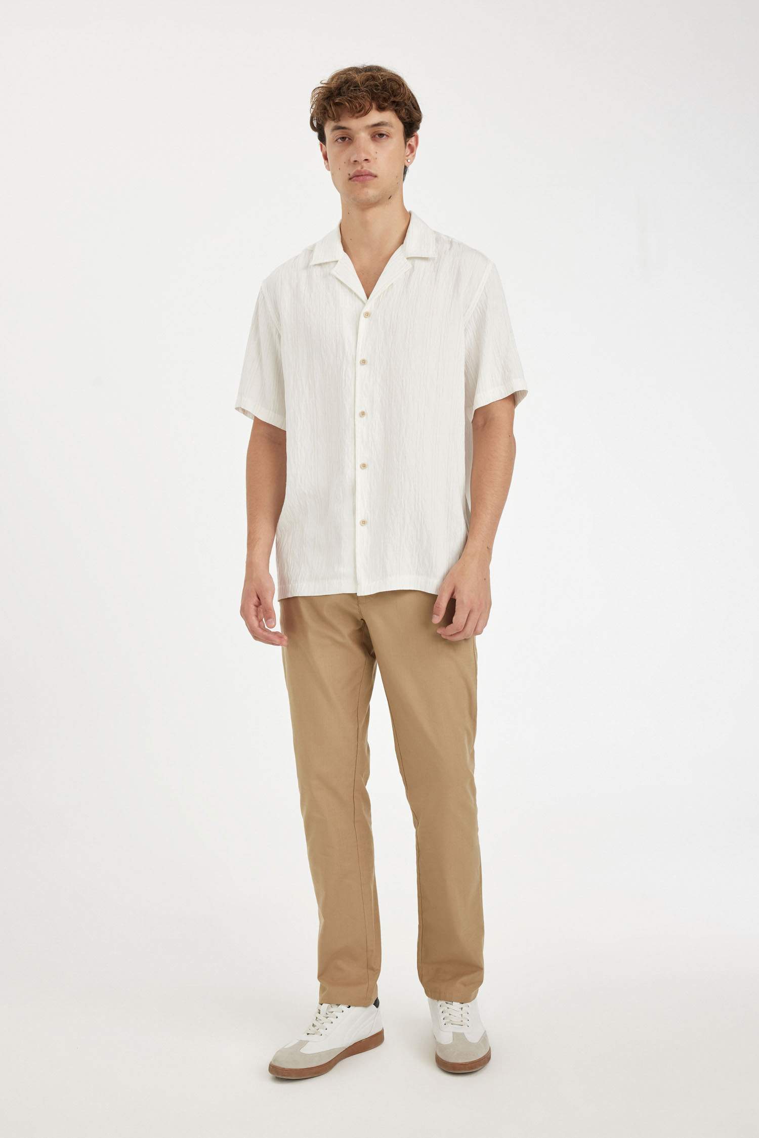 Chemise à manches courtes Coupe régulière