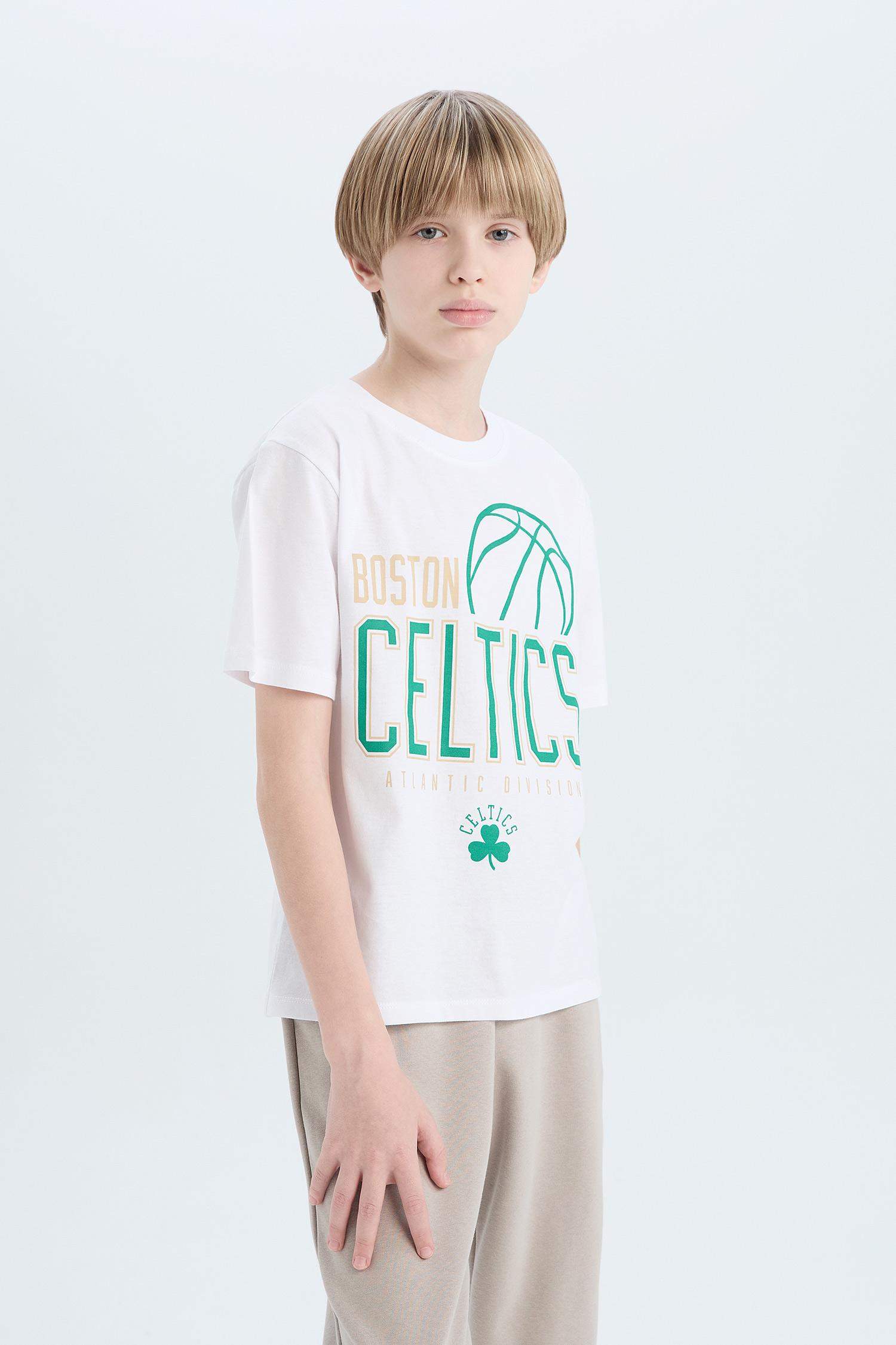 Boy NBA Boston Celtics Crew Neck T-Shirt