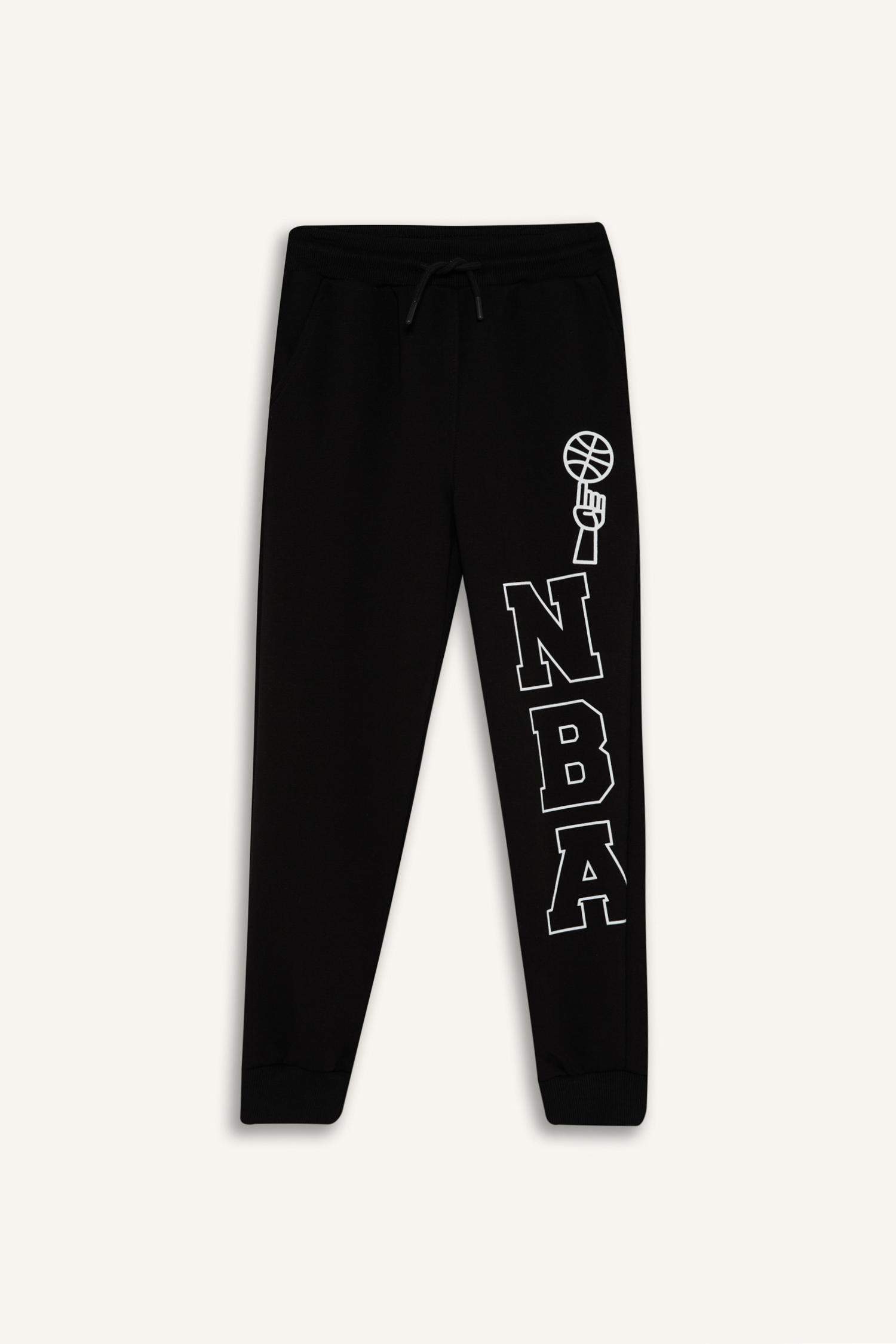 Boy NBA Wordmark Elastic Waist Sweatpants