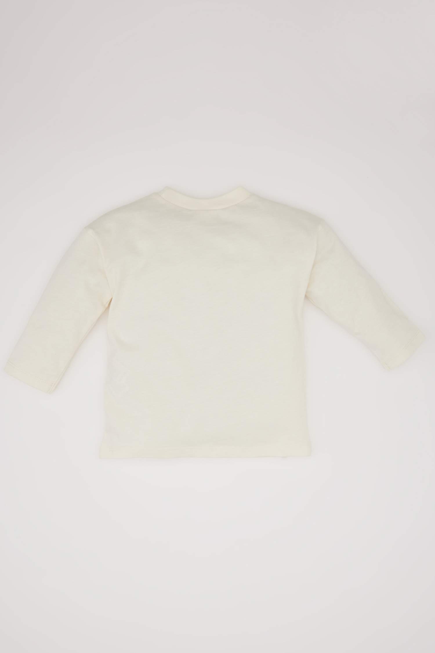 Baby Boy Crew Neck Animal Printed Long Sleeve T-Shirt