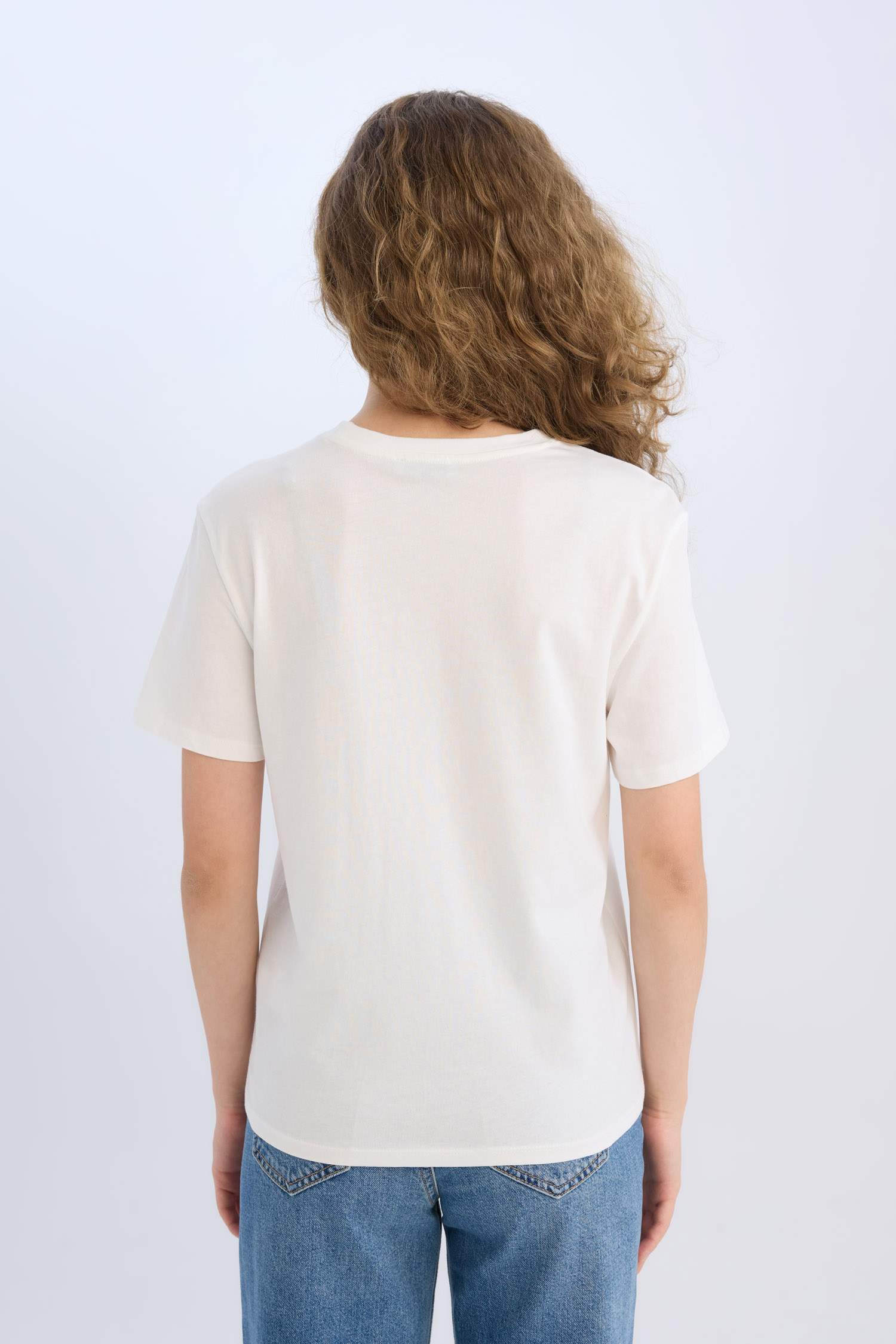 Regular Fit Crew Neck Short Sleeve T-Shirt