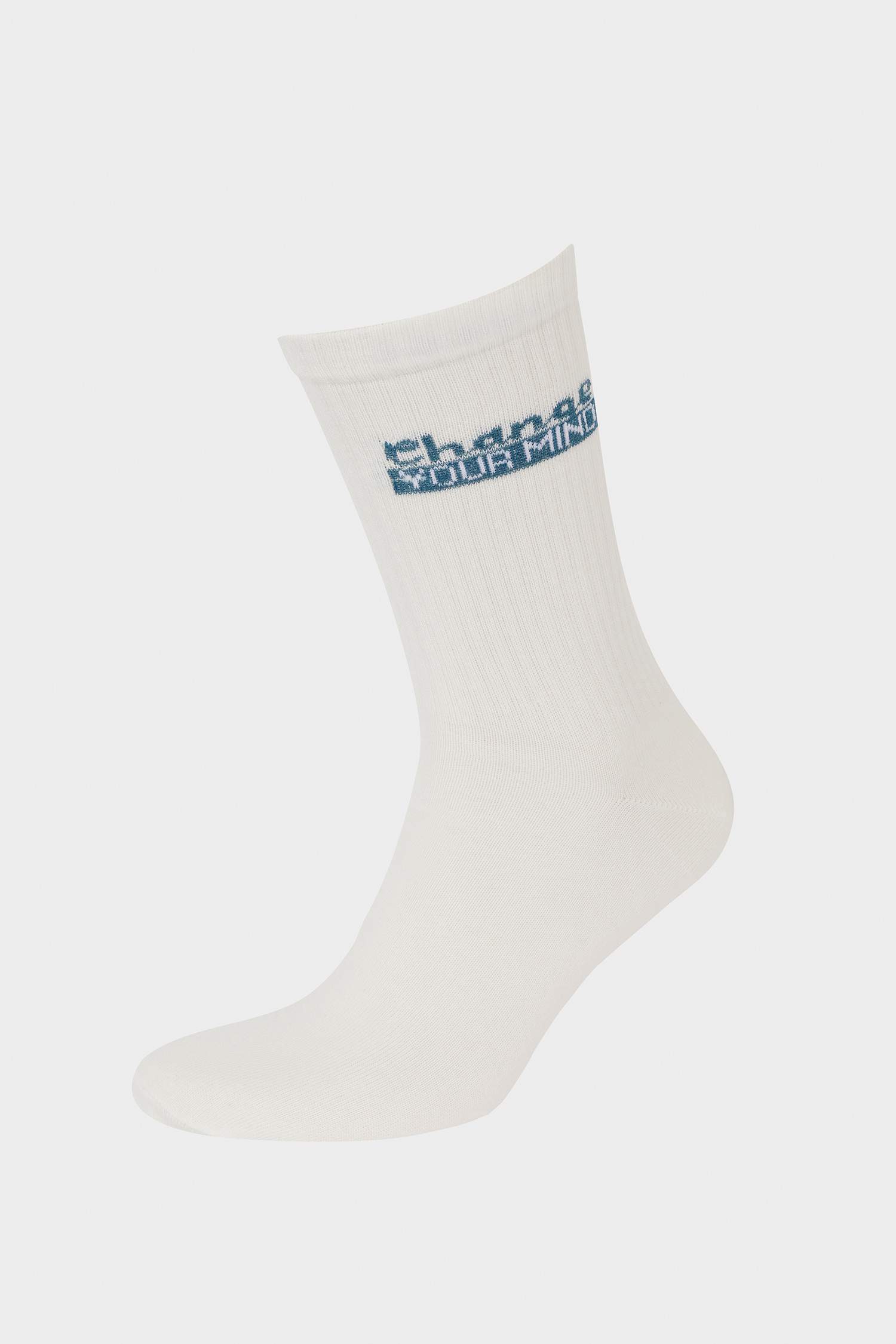 Erkek Rahat Lastikli 3'lü Pamuklu Uzun Çorap