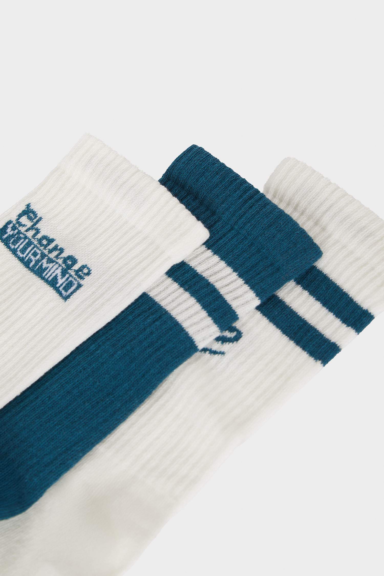 Erkek Rahat Lastikli 3'lü Pamuklu Uzun Çorap