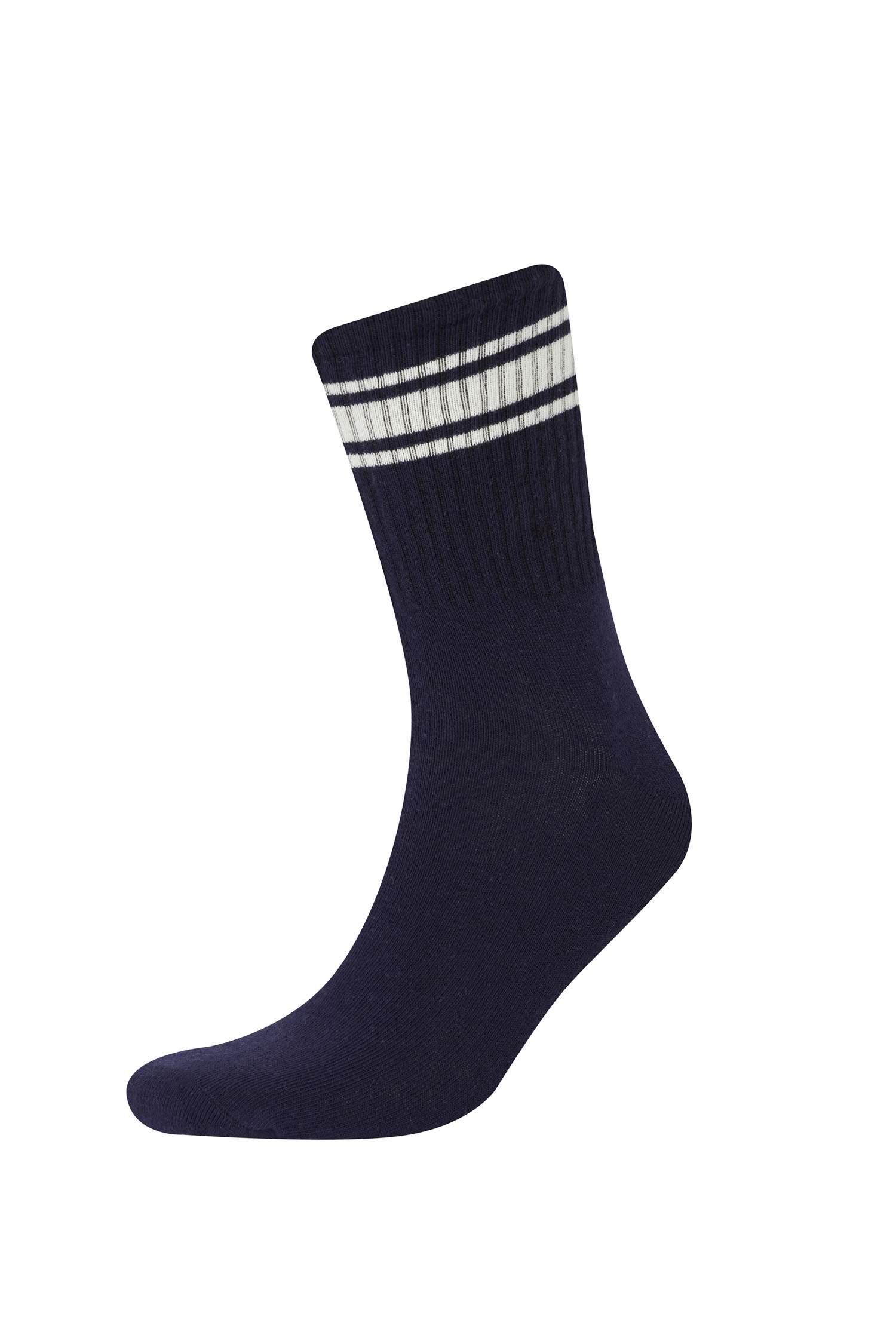 Lot de 3 paires de chaussettes montantes en coton pour homme