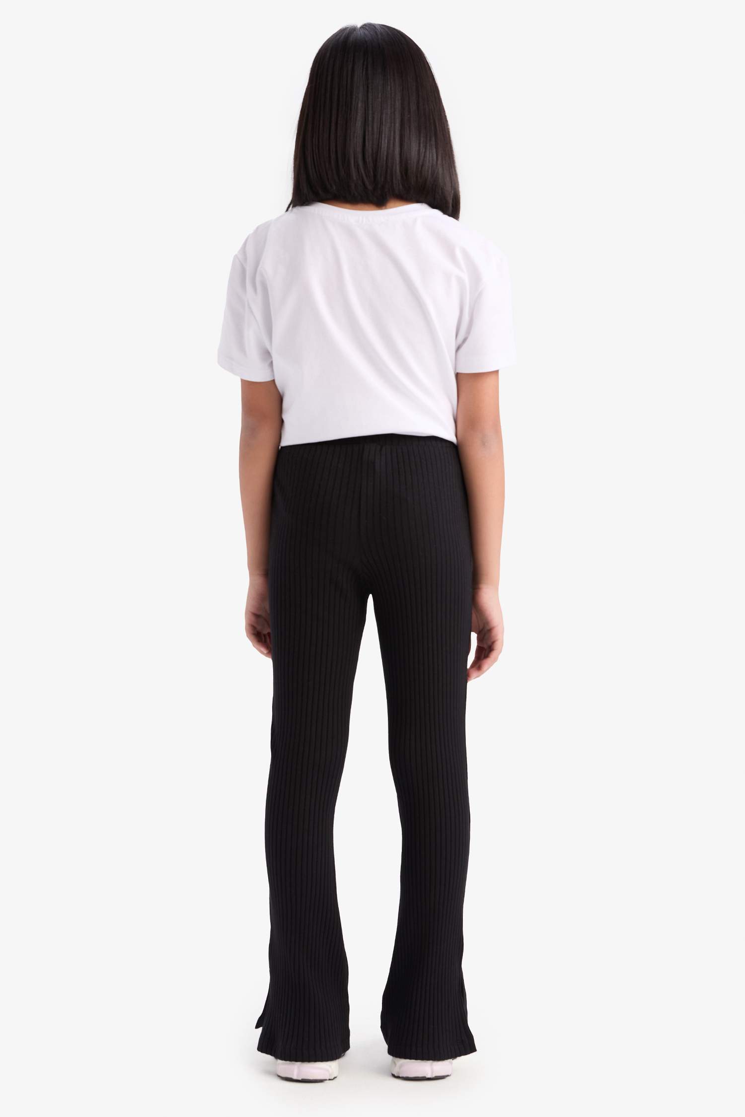 Kız Çocuk Fitilli Kaşkorse İspanyol Paça Tayt