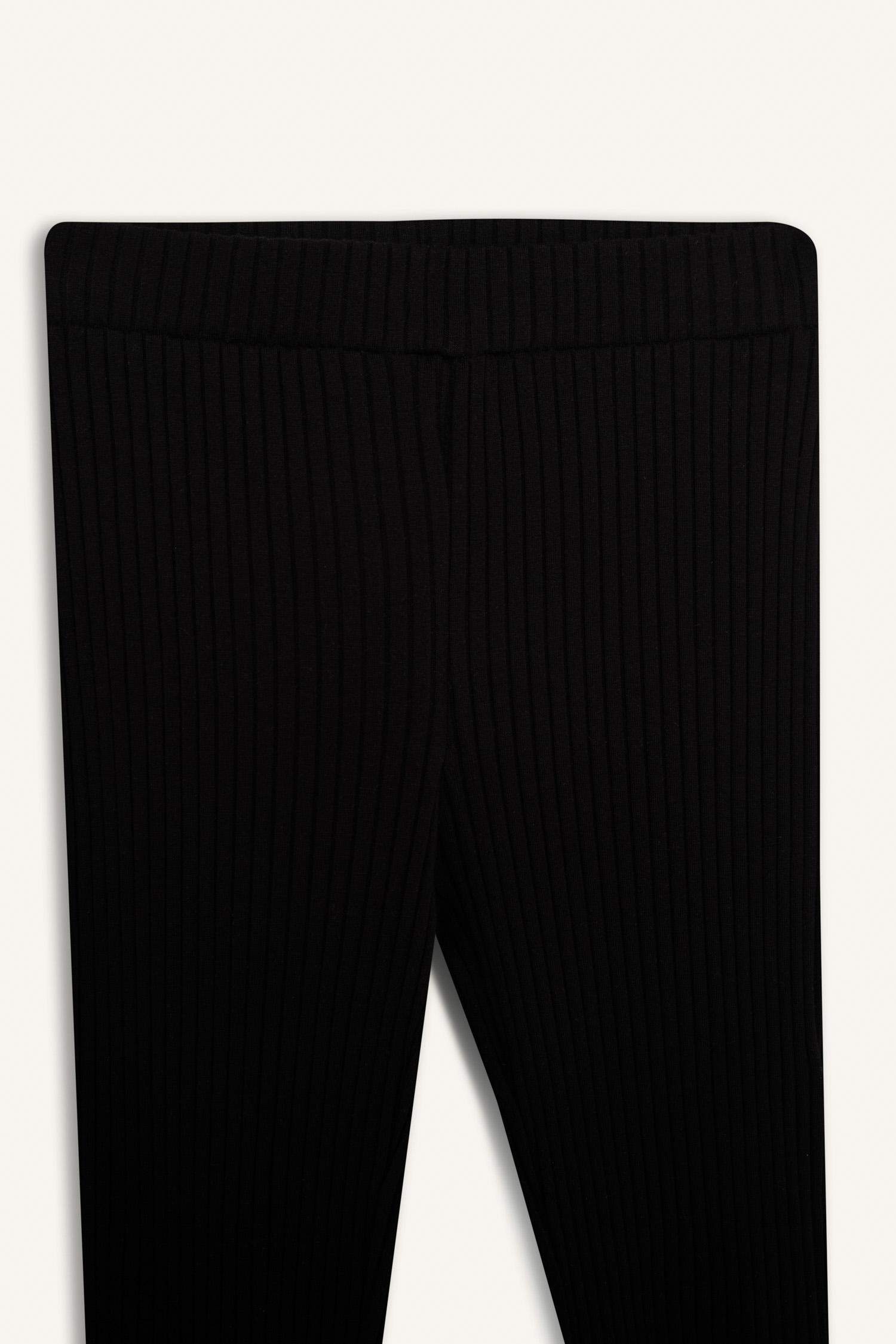 Kız Çocuk Fitilli Kaşkorse İspanyol Paça Tayt