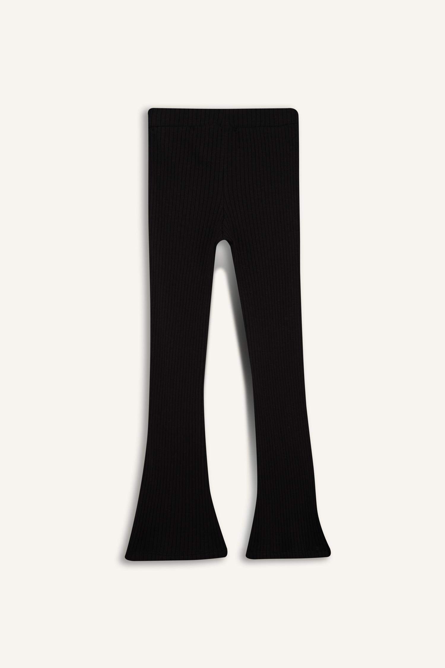 Kız Çocuk Fitilli Kaşkorse İspanyol Paça Tayt