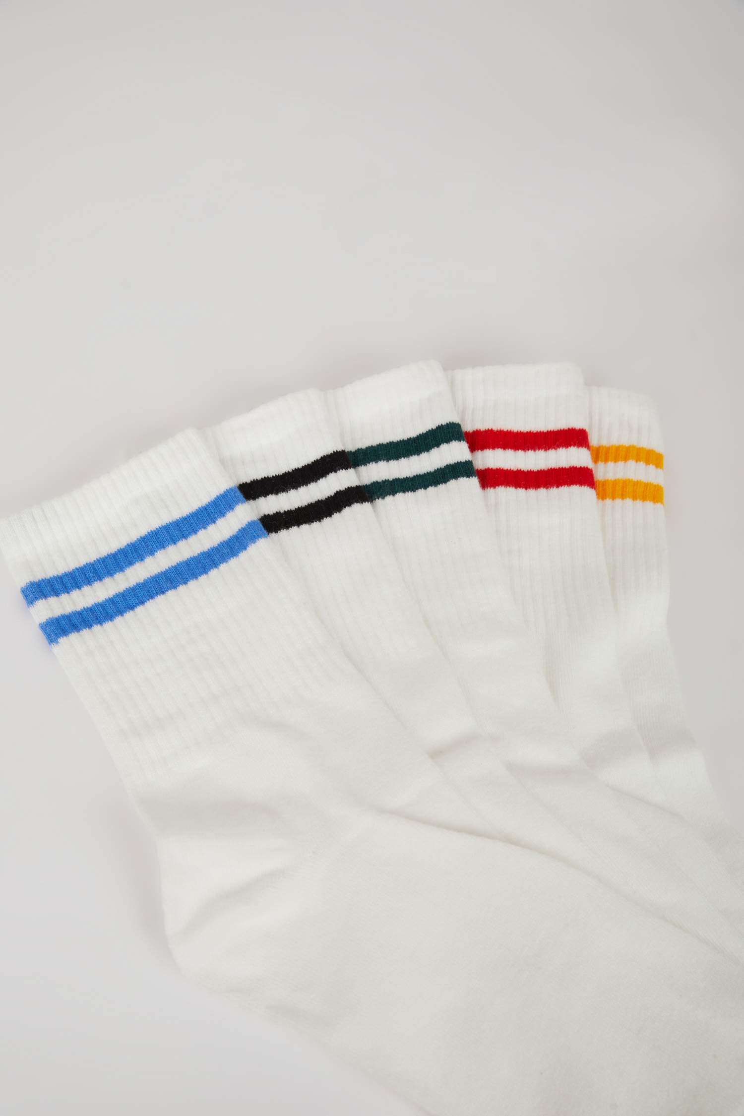 Lot de 5 paires de Chaussettes longues en coton pour homme