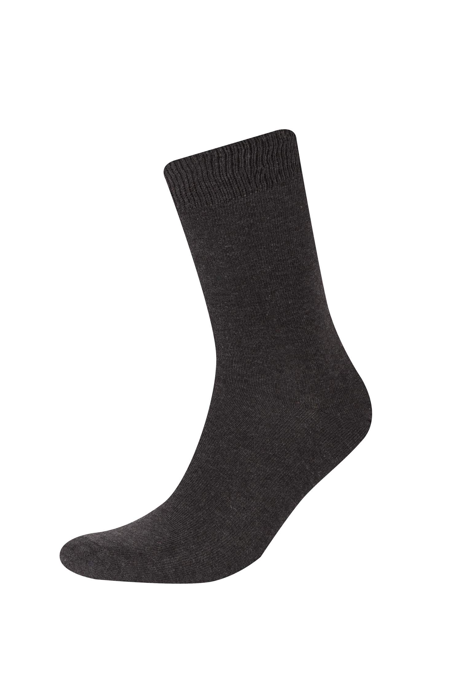 Erkek 5'li Pamuklu Uzun Çorap