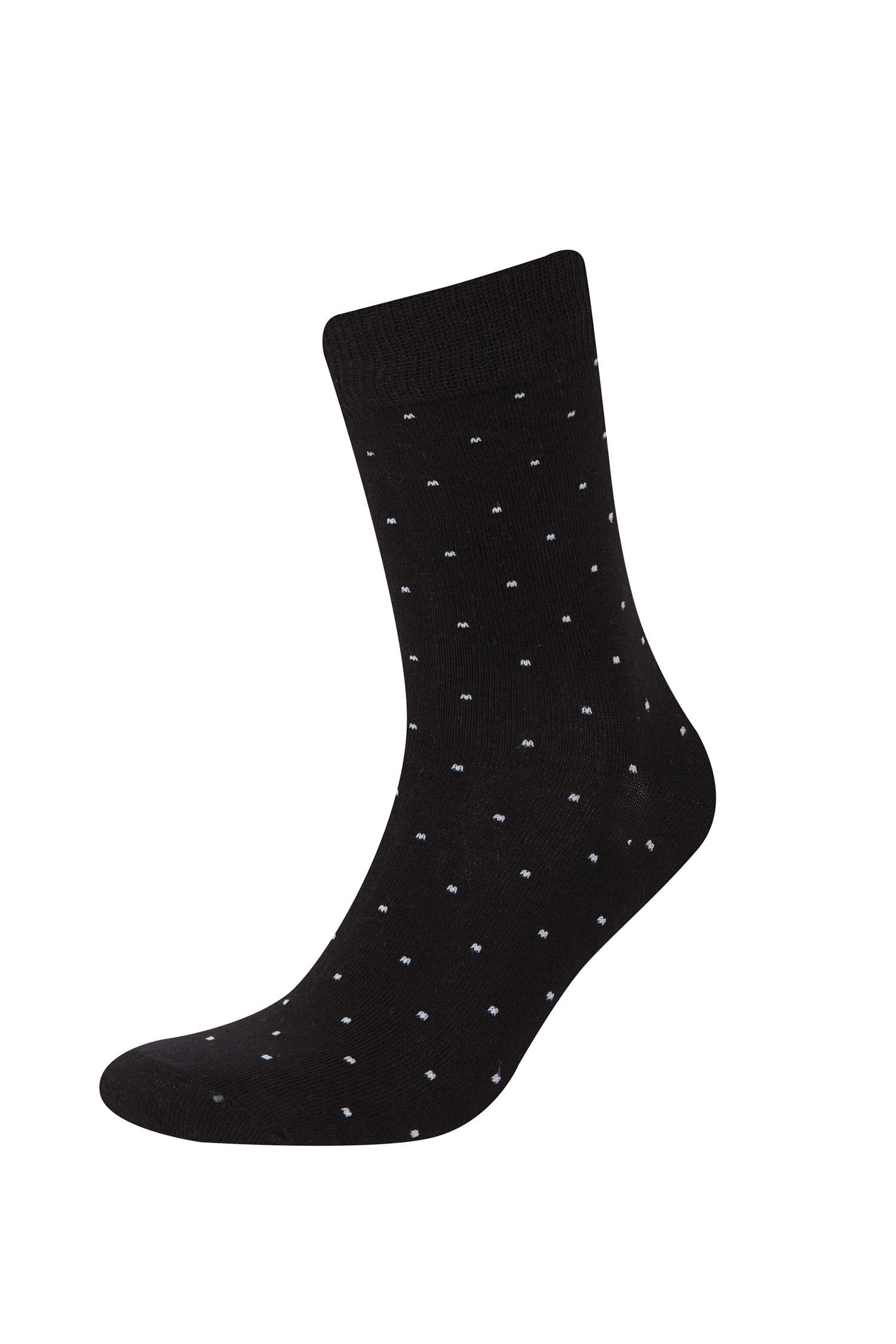 Man 5 Piece Cotton Long Socks