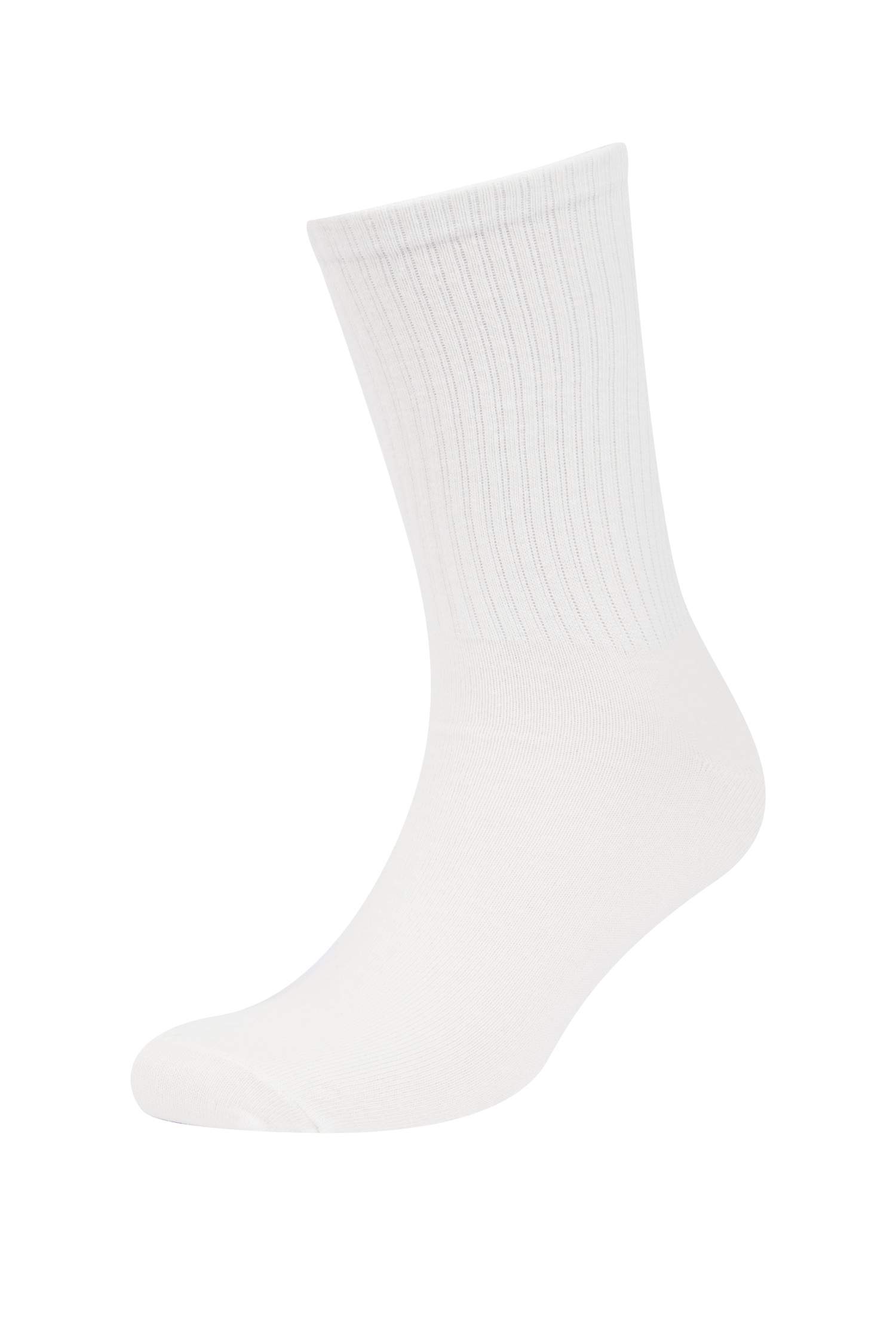 Erkek Rahat Lastikli 3'lü Pamuklu Uzun Çorap