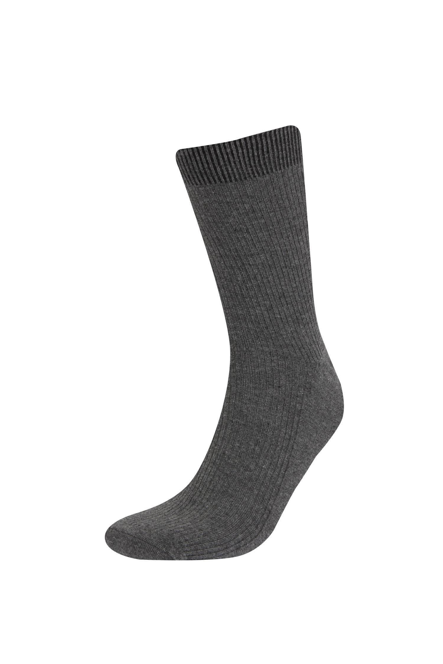 Man Comfortable Elastic 5 Piece Long Cotton Socks