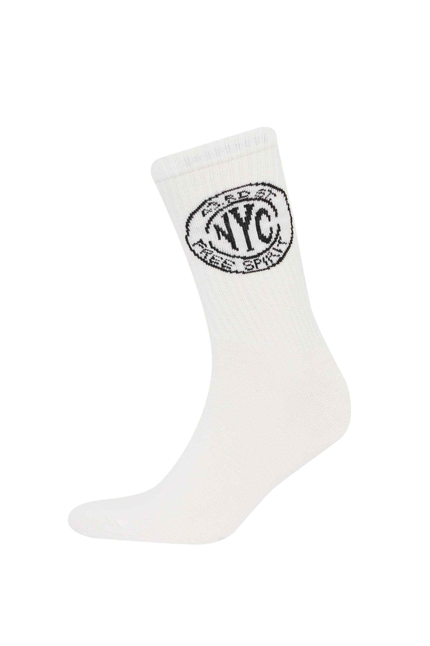 Boy Comfortable Elastic 3 Piece Cotton Long Socks