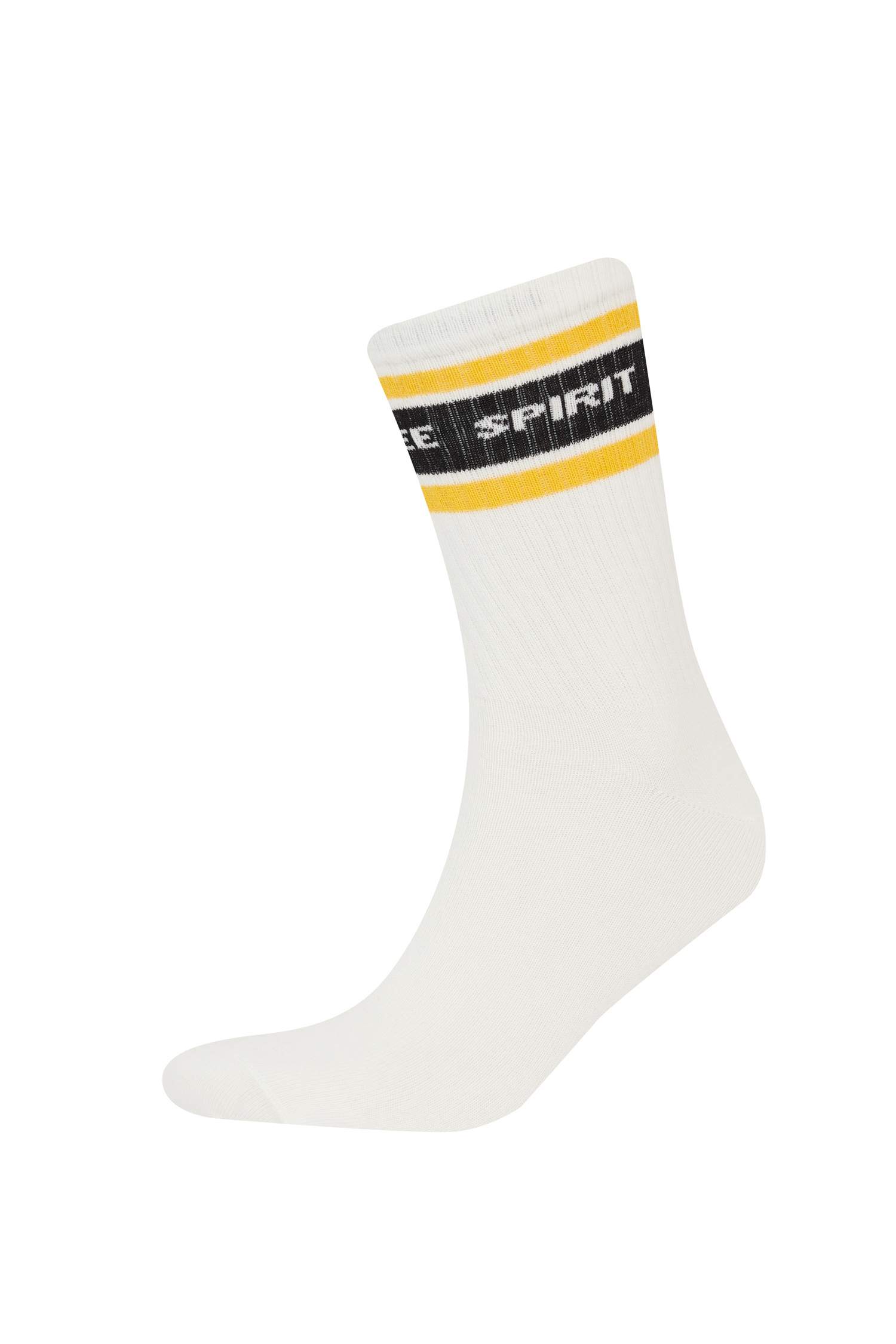 Boy Comfortable Elastic 3 Piece Cotton Long Socks