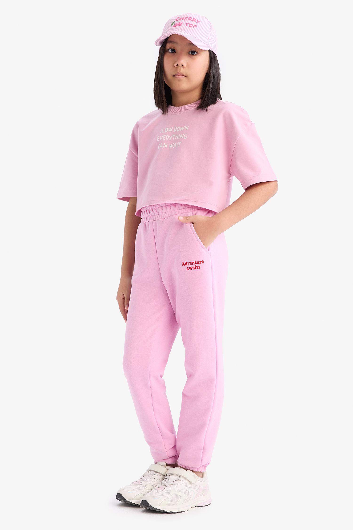 سروال رياضي بنات مطبوع