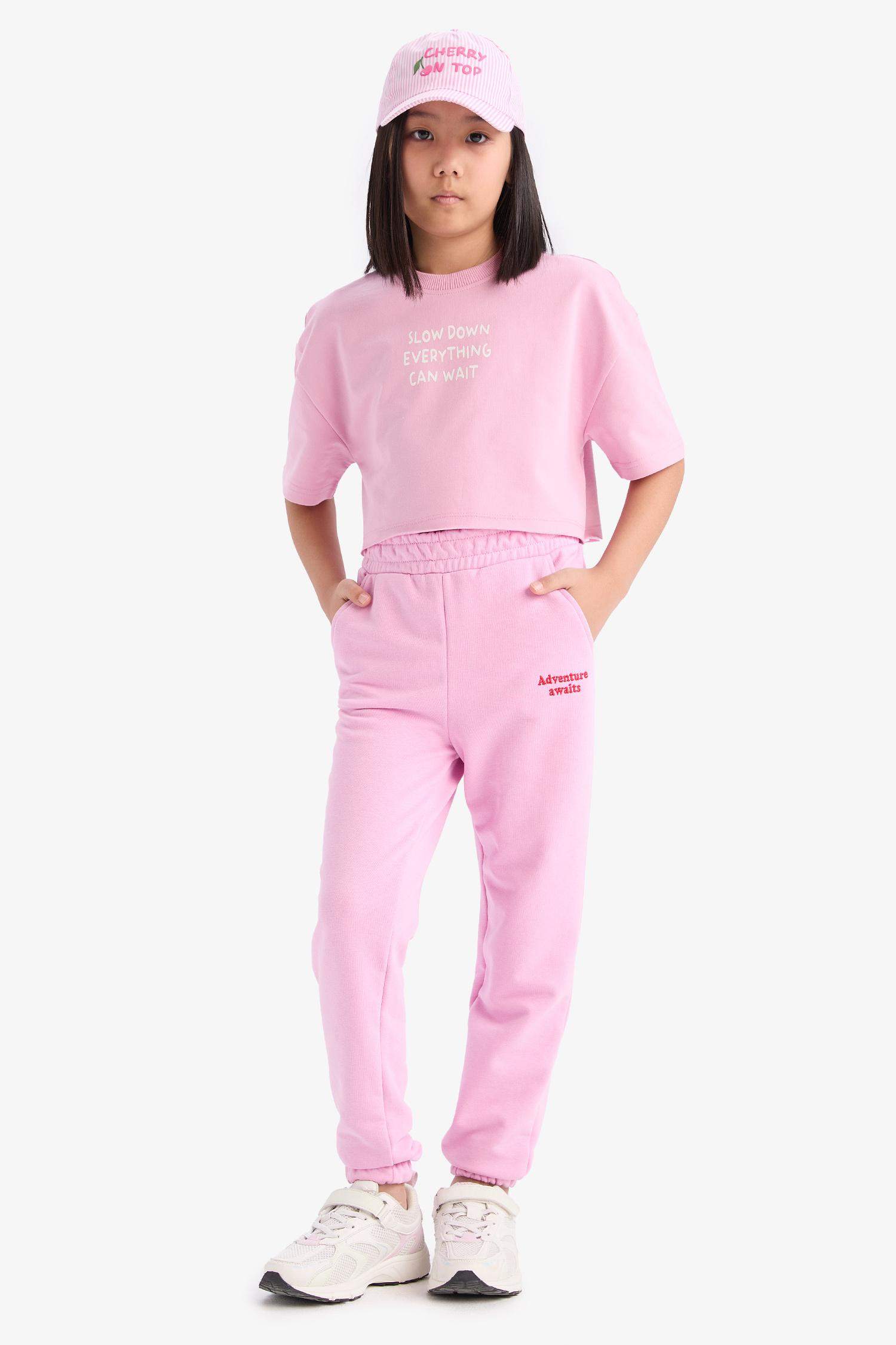 سروال رياضي بنات مطبوع